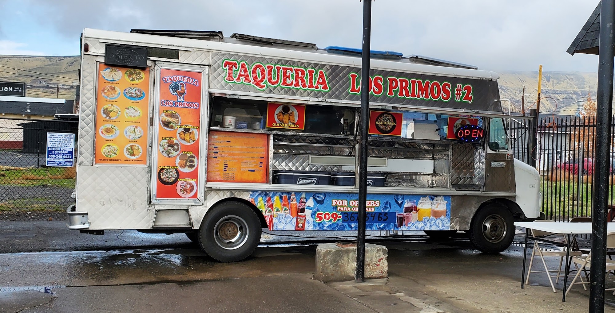 Tacos Los Primos Yakima Menu