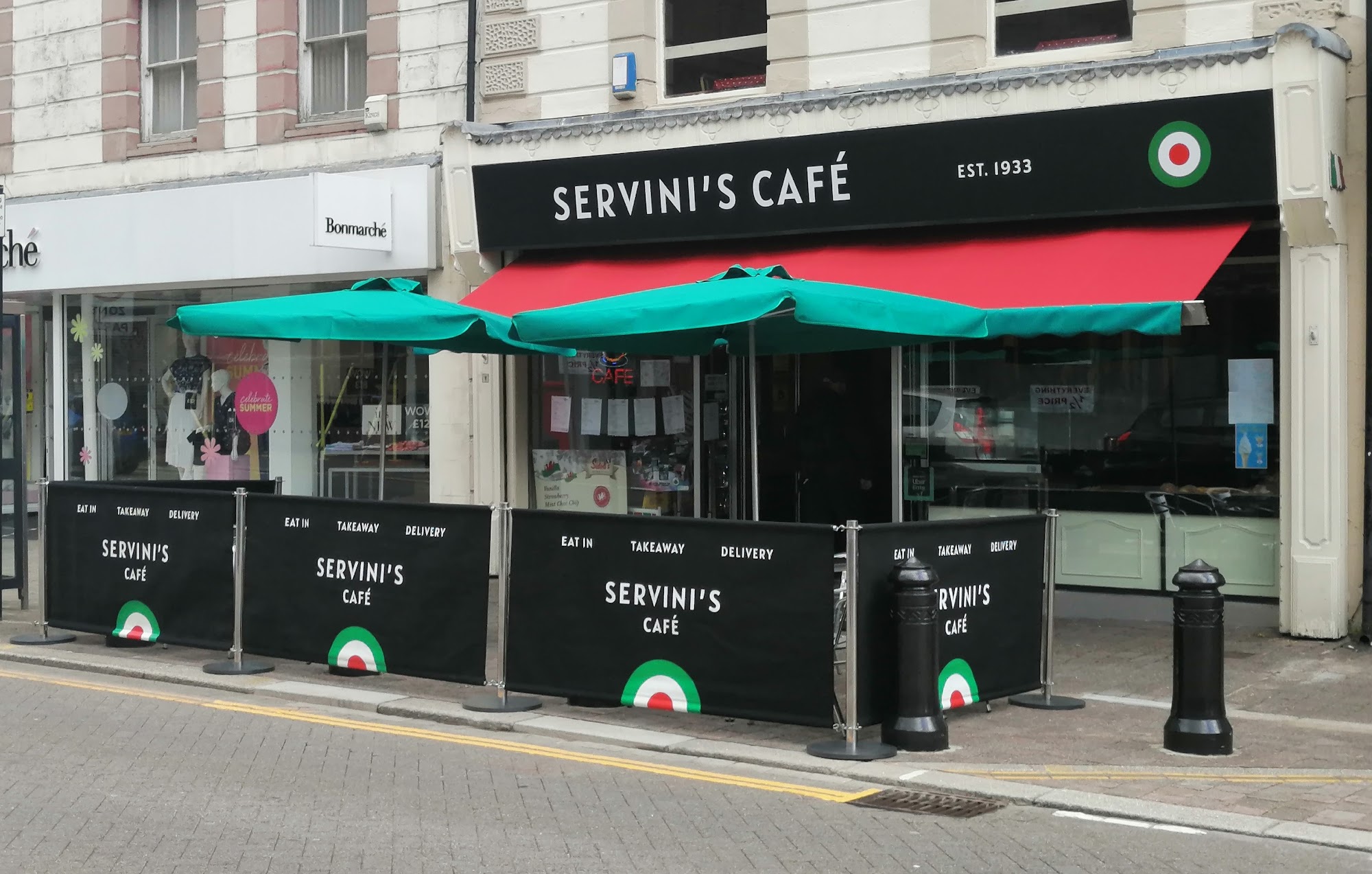 Servini's Cafe Restaurant 2 Cardiff St, Aberdare