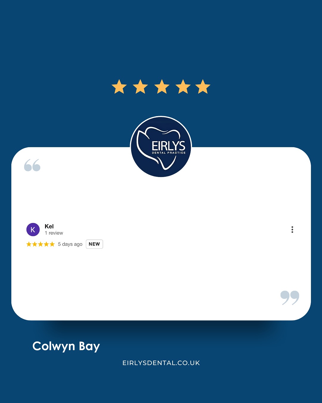 Colwyn Bay's Eirlys Dental Practice
