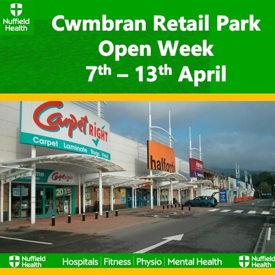 Nuffield Health Cwmbran Fitness & Wellbeing Gym