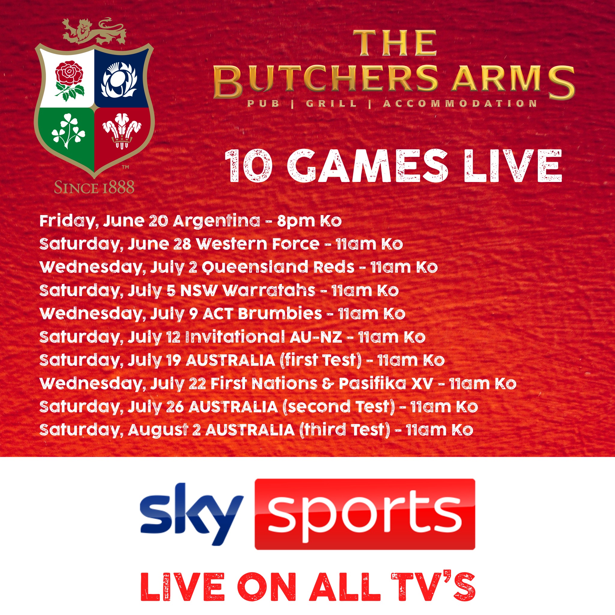 The Butchers Arms Bunkhouse and Brewpub