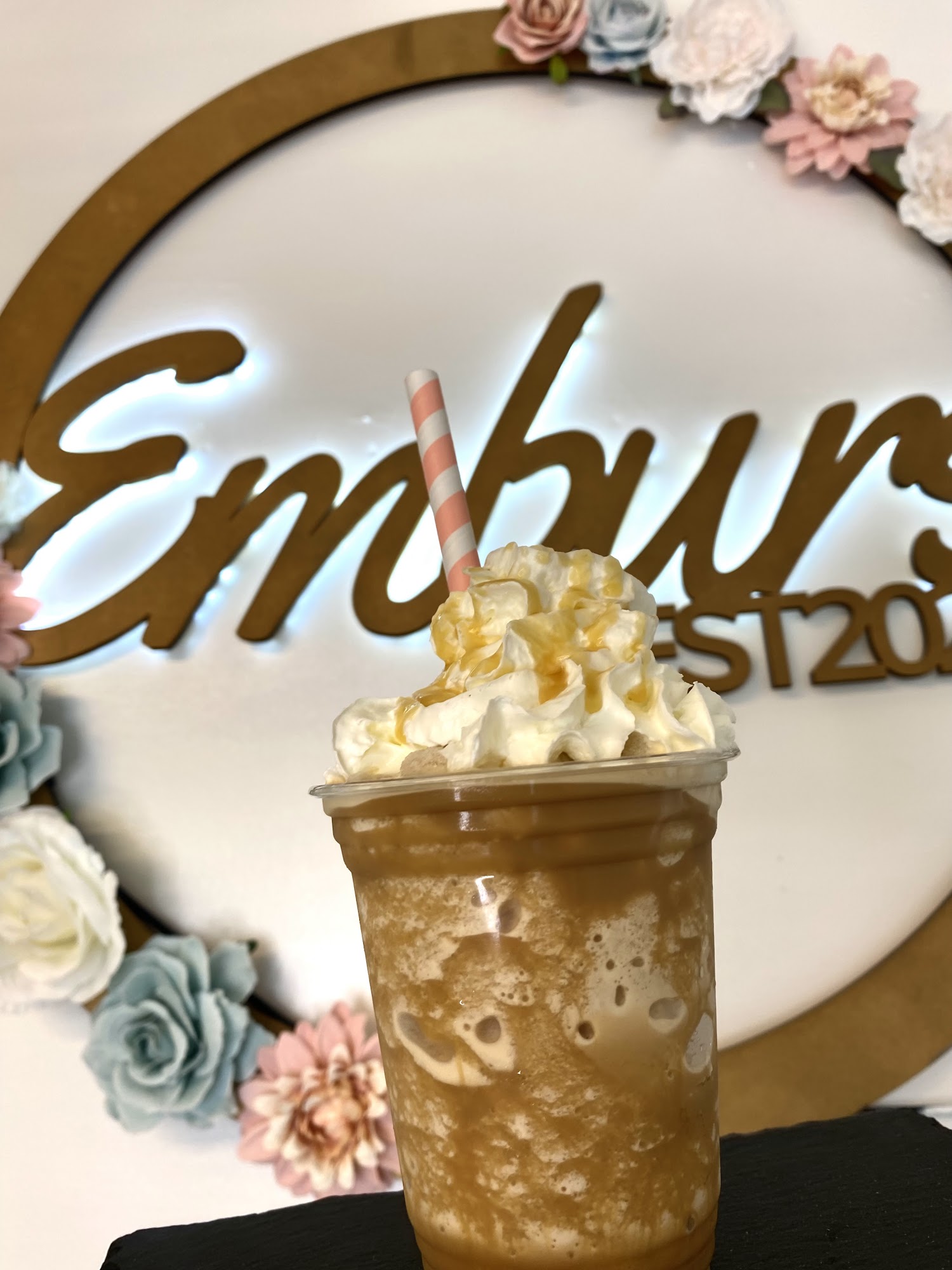 Emburs Dessert Bar Menu