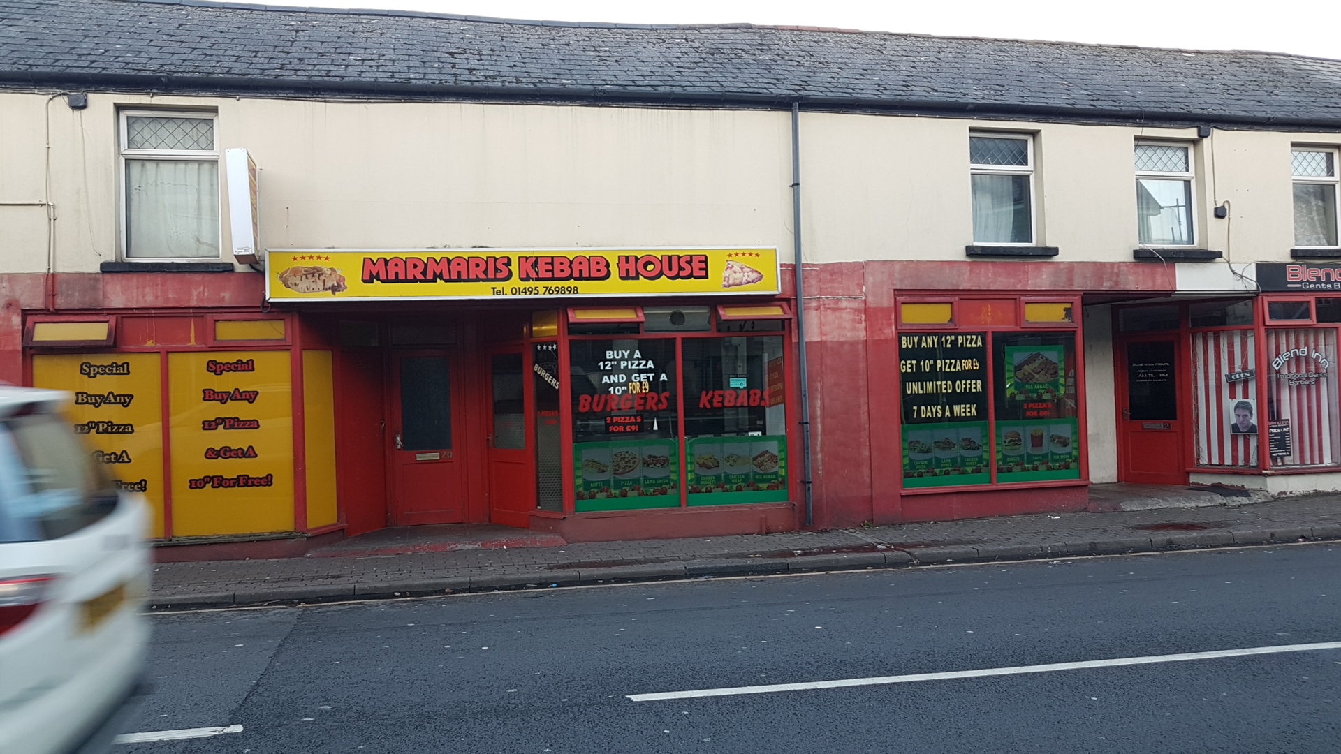 Marmaris Kebab House 20-21 St Luke's Rd, Pontnewynydd, Pontypool