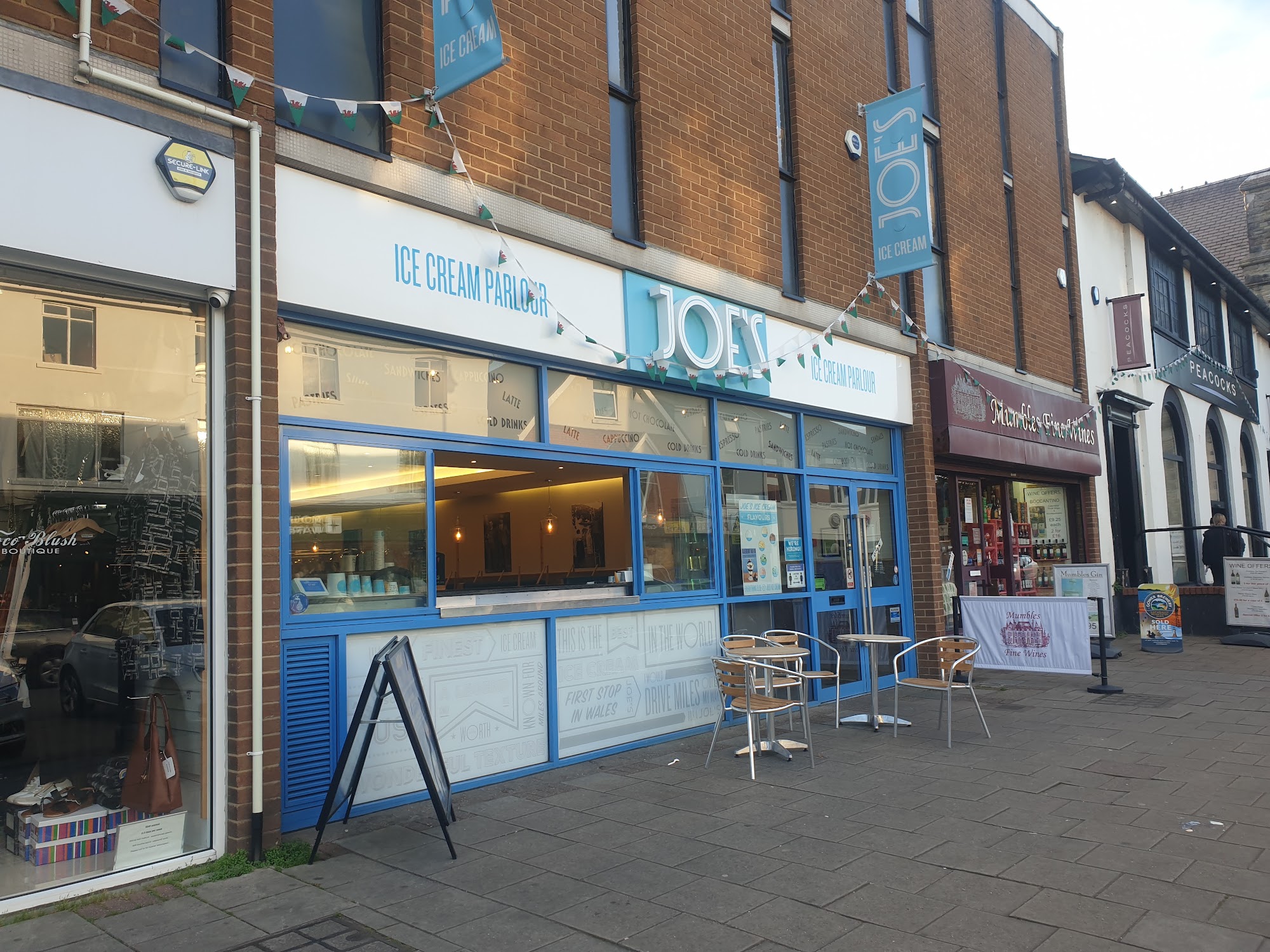 Joe's Ice Cream Parlour 526 Mumbles Rd, Mumbles, Swansea