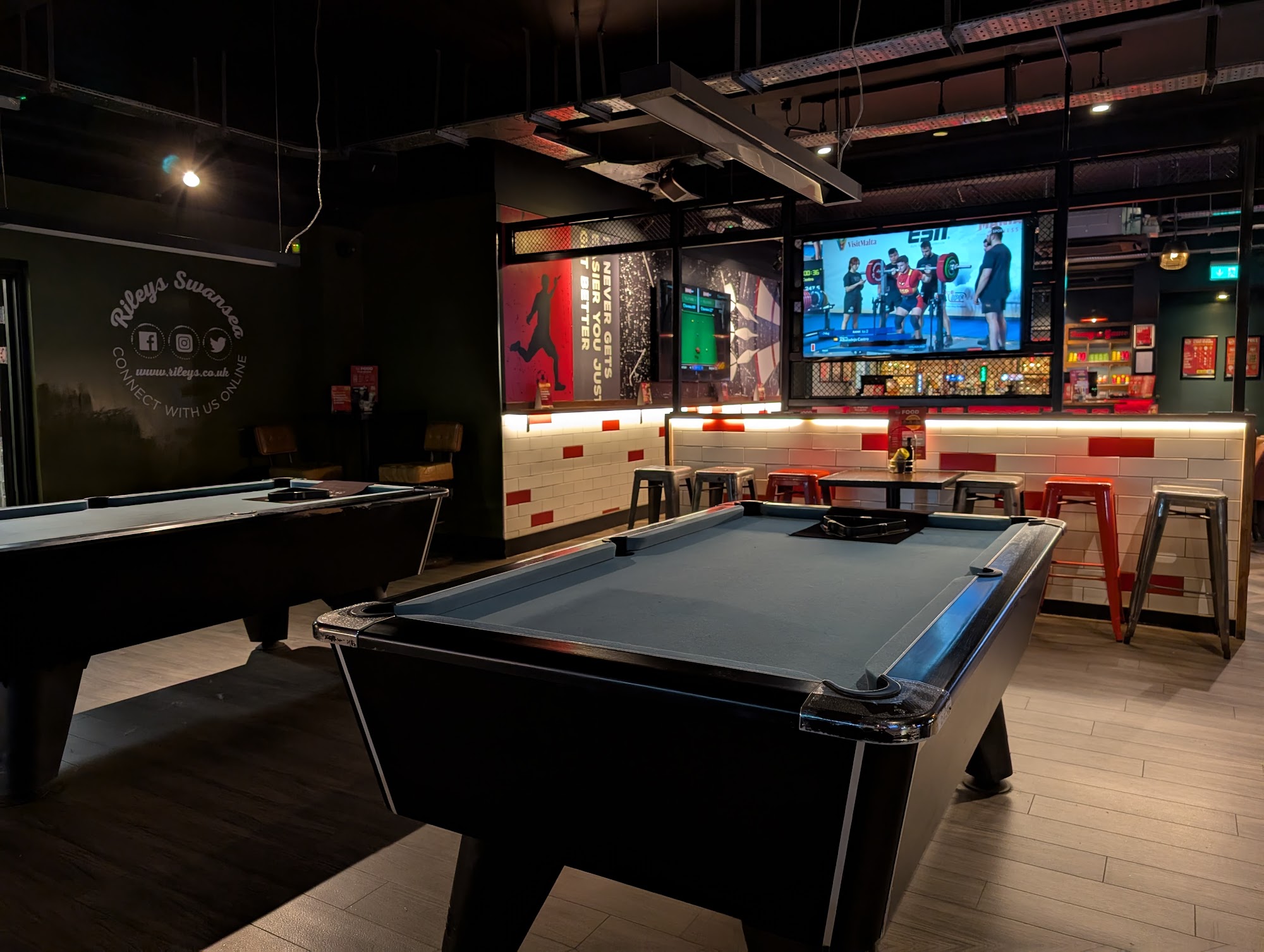 Rileys Sports Bar Swansea 30-34 Castle St, Swansea