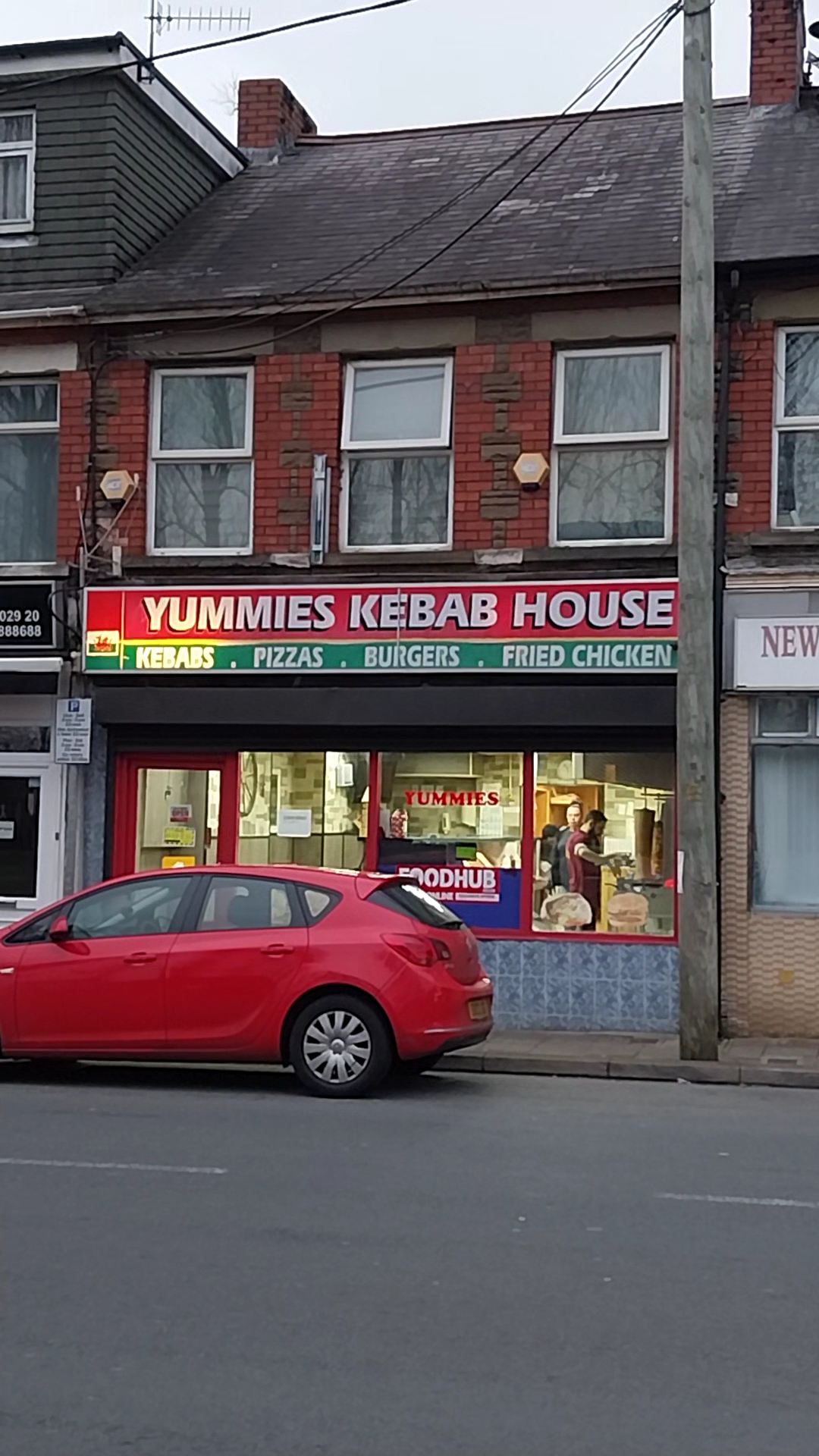 Yummies Menu