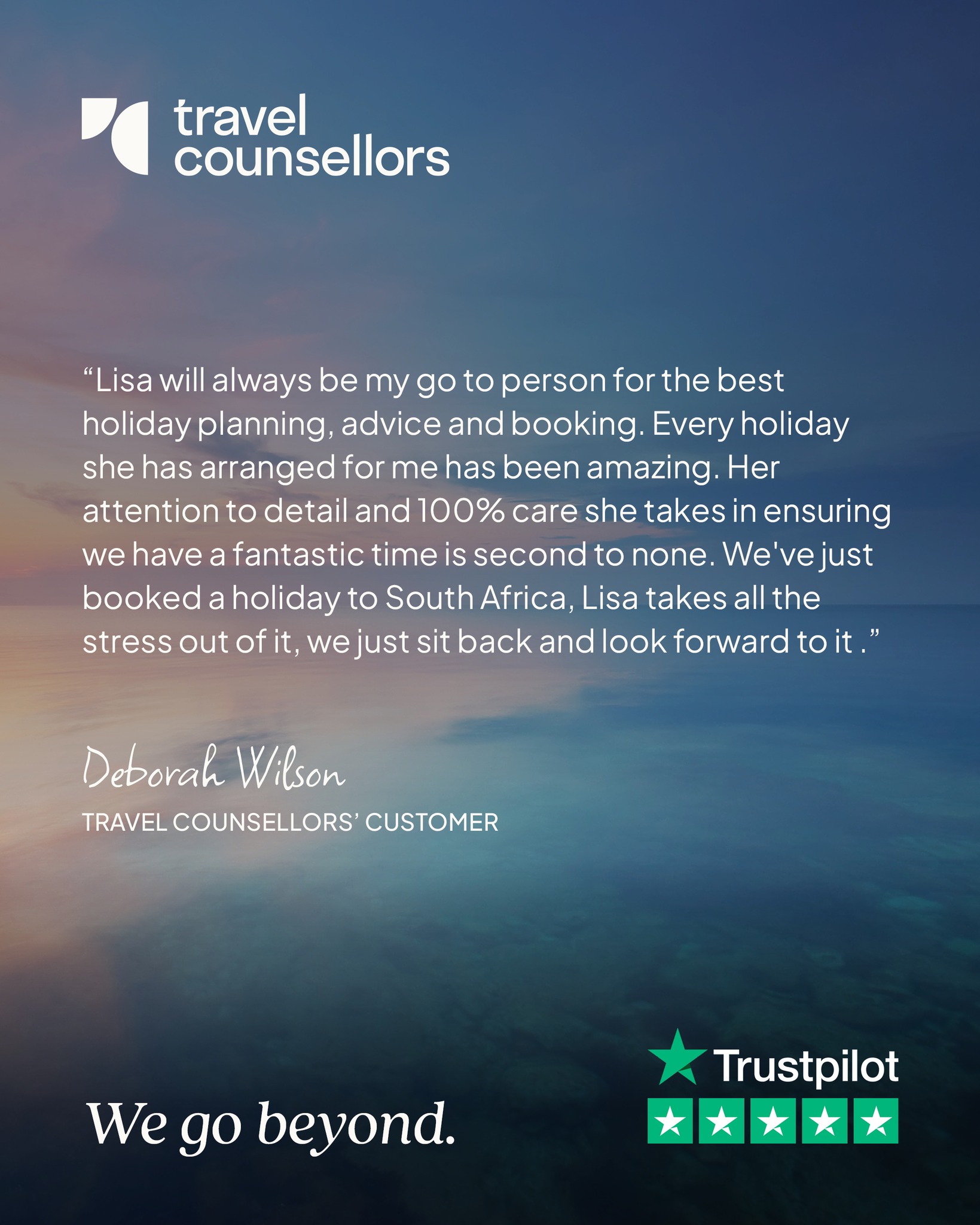 Lisa Lockhart Travel Counsellor