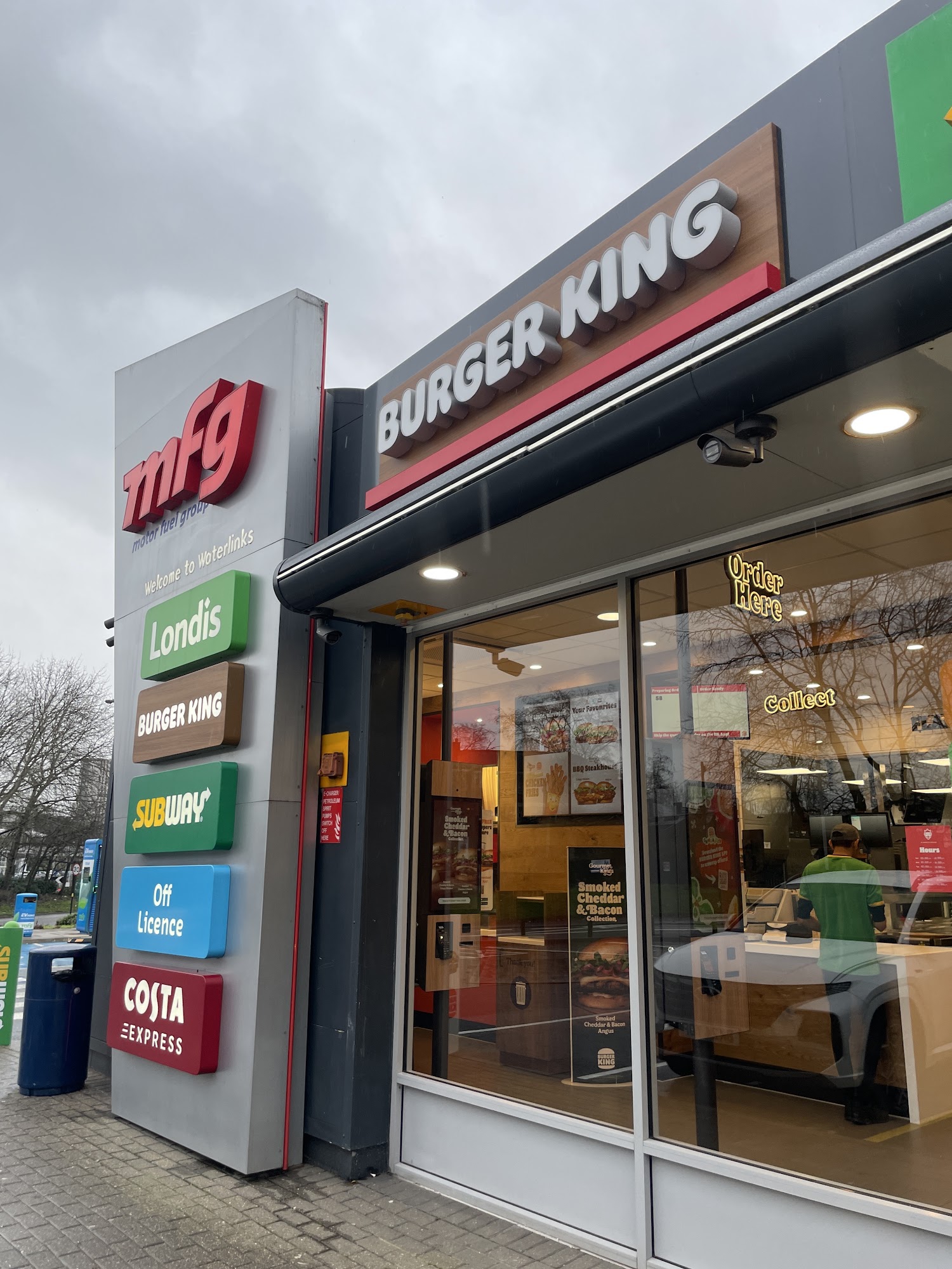 Burger king waterlinks Watery Lane, Birmingham