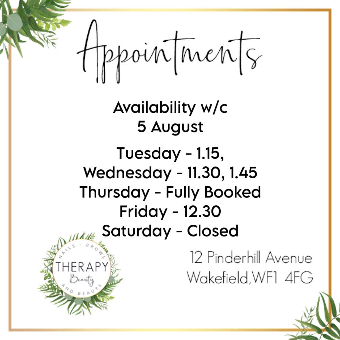 Therapy - Nails, Brows & Beauty