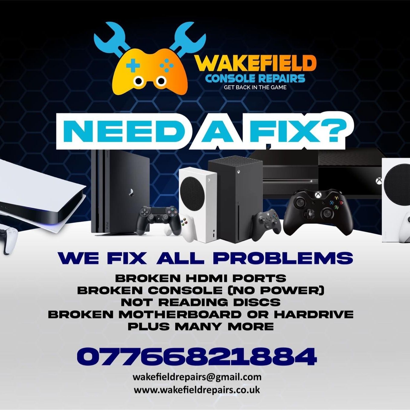 Wakefield Console Repairs