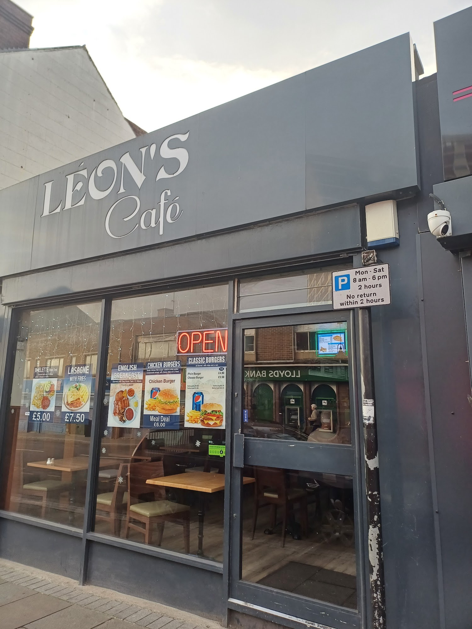 Léon's Café 53 Town St, Armley, Leeds