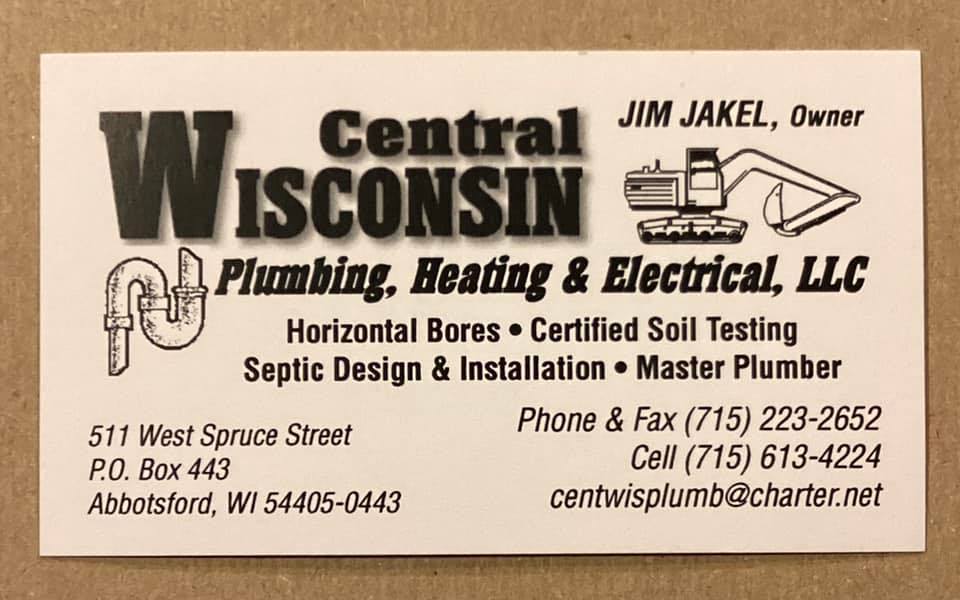 Central Wisconsin Plumbing Heating & Electrical LLC