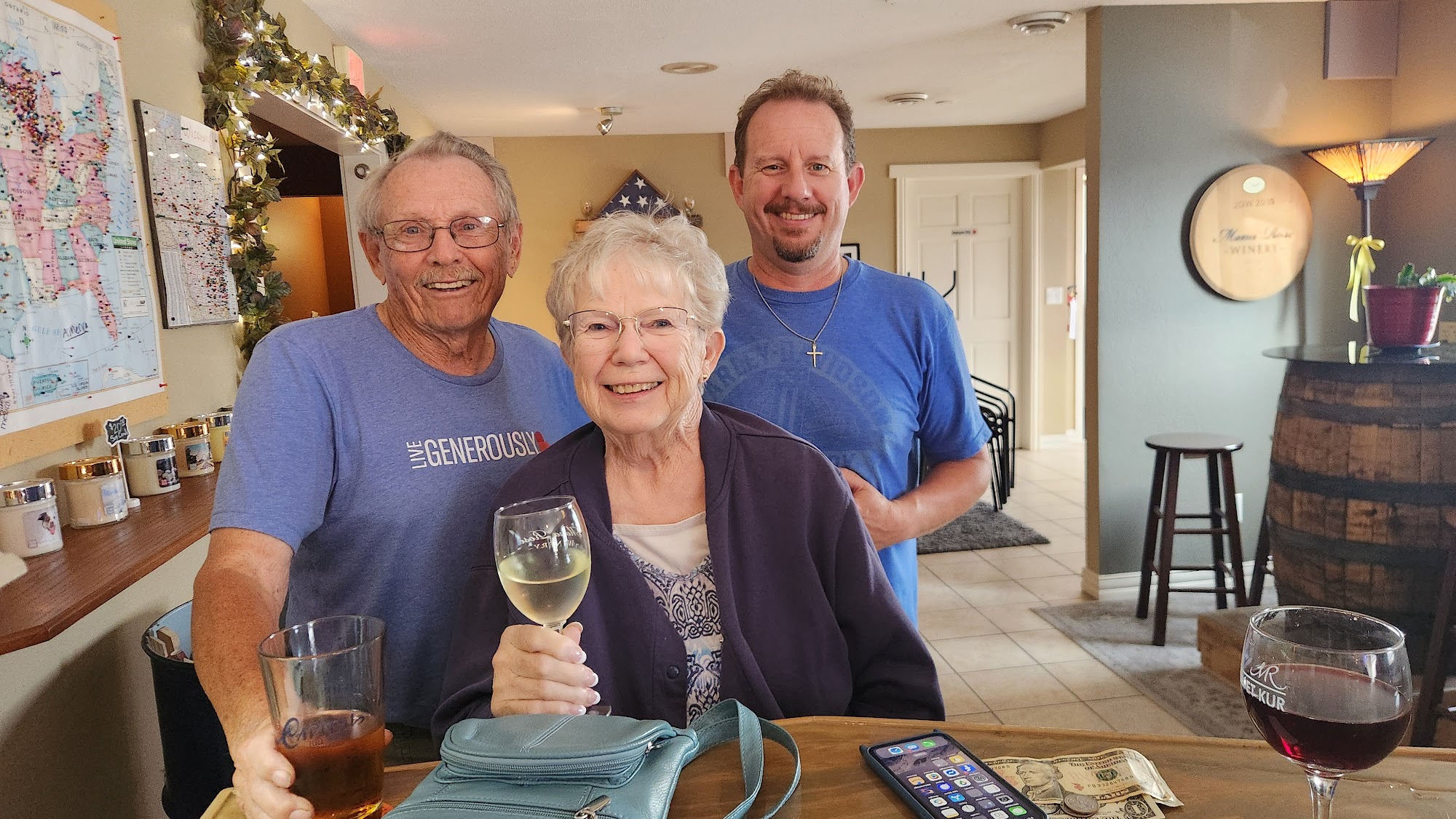 Mona Rose Winery Menu