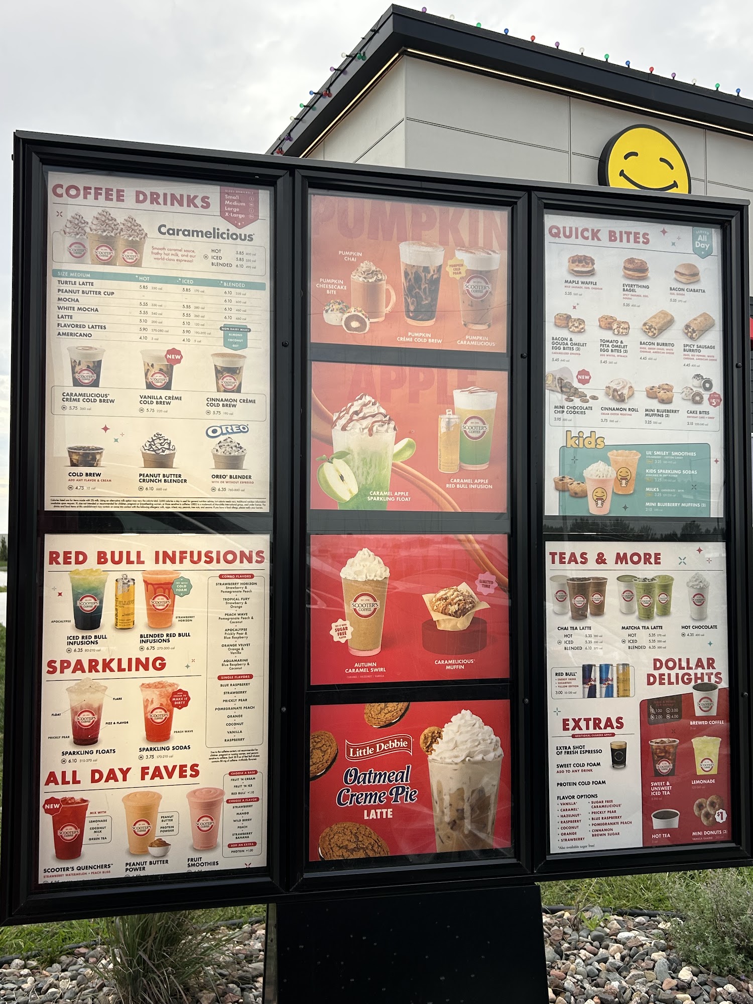 Scooter's Coffee Menu