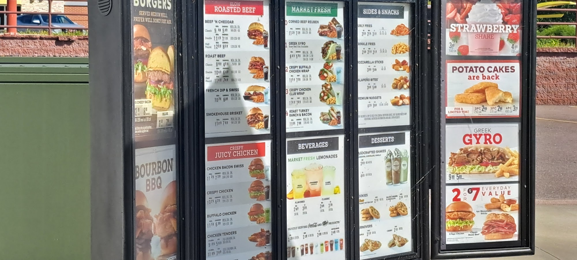 Arby's Menu