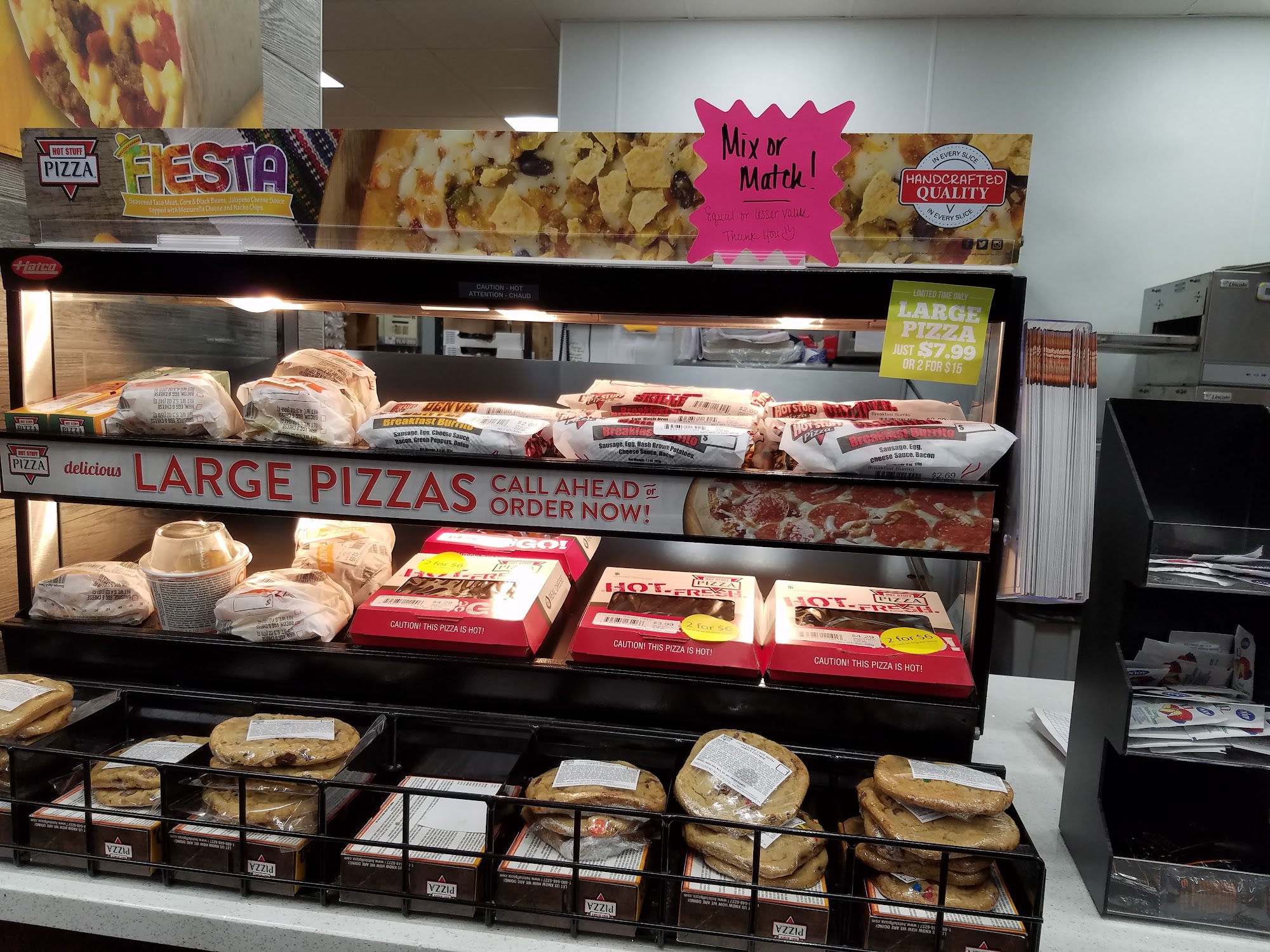 Hot Stuff Pizza Menu