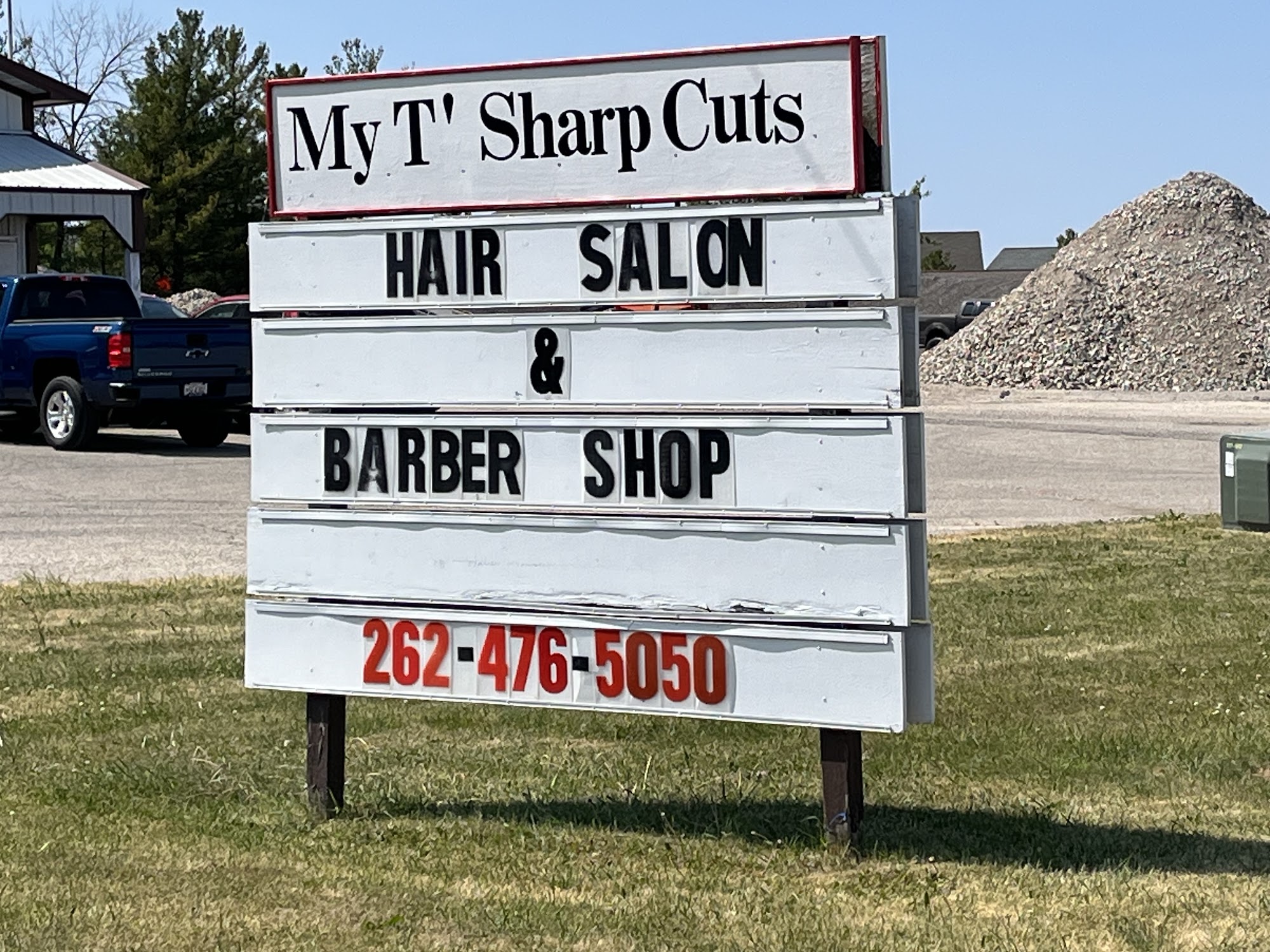 My T' Sharp Cuts 107 N Royal Ave, Belgium Wisconsin 53004