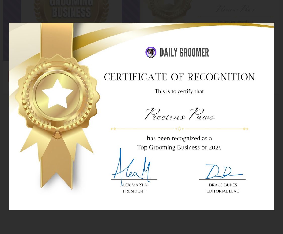 Precious Paws Pet Grooming Brookfield