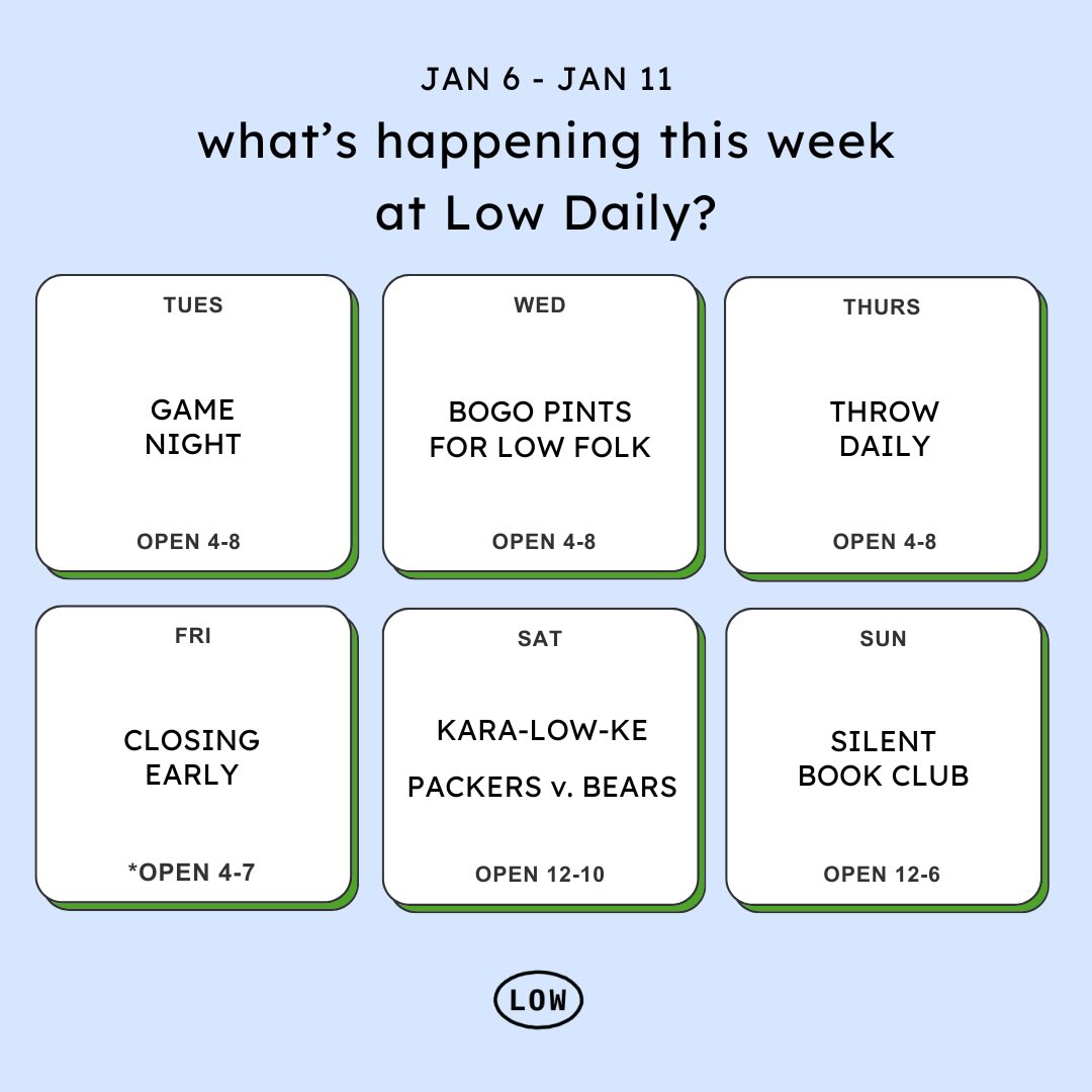 Low Daily Burlington