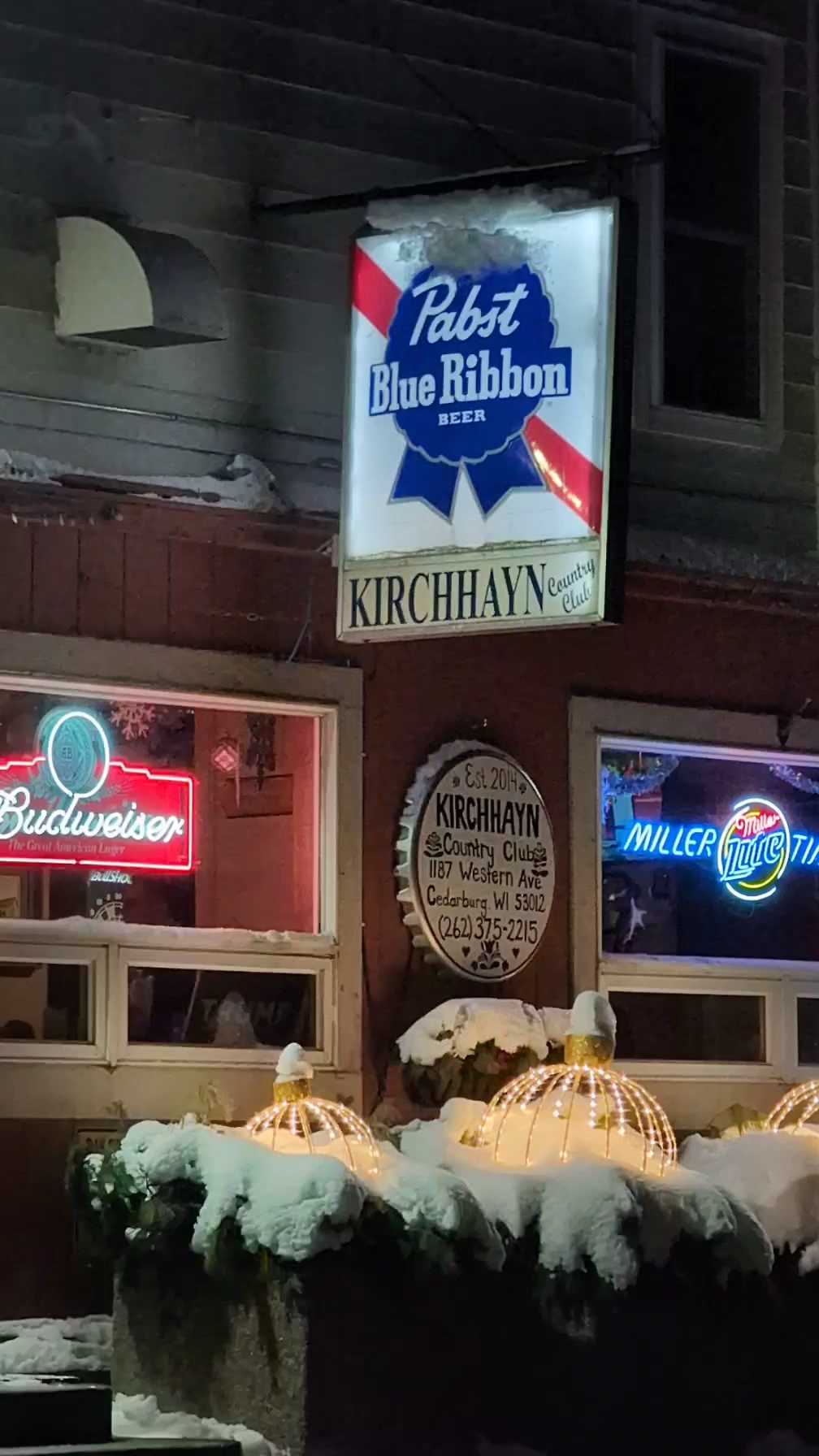 Kirchhayn Country Club LLC Menu