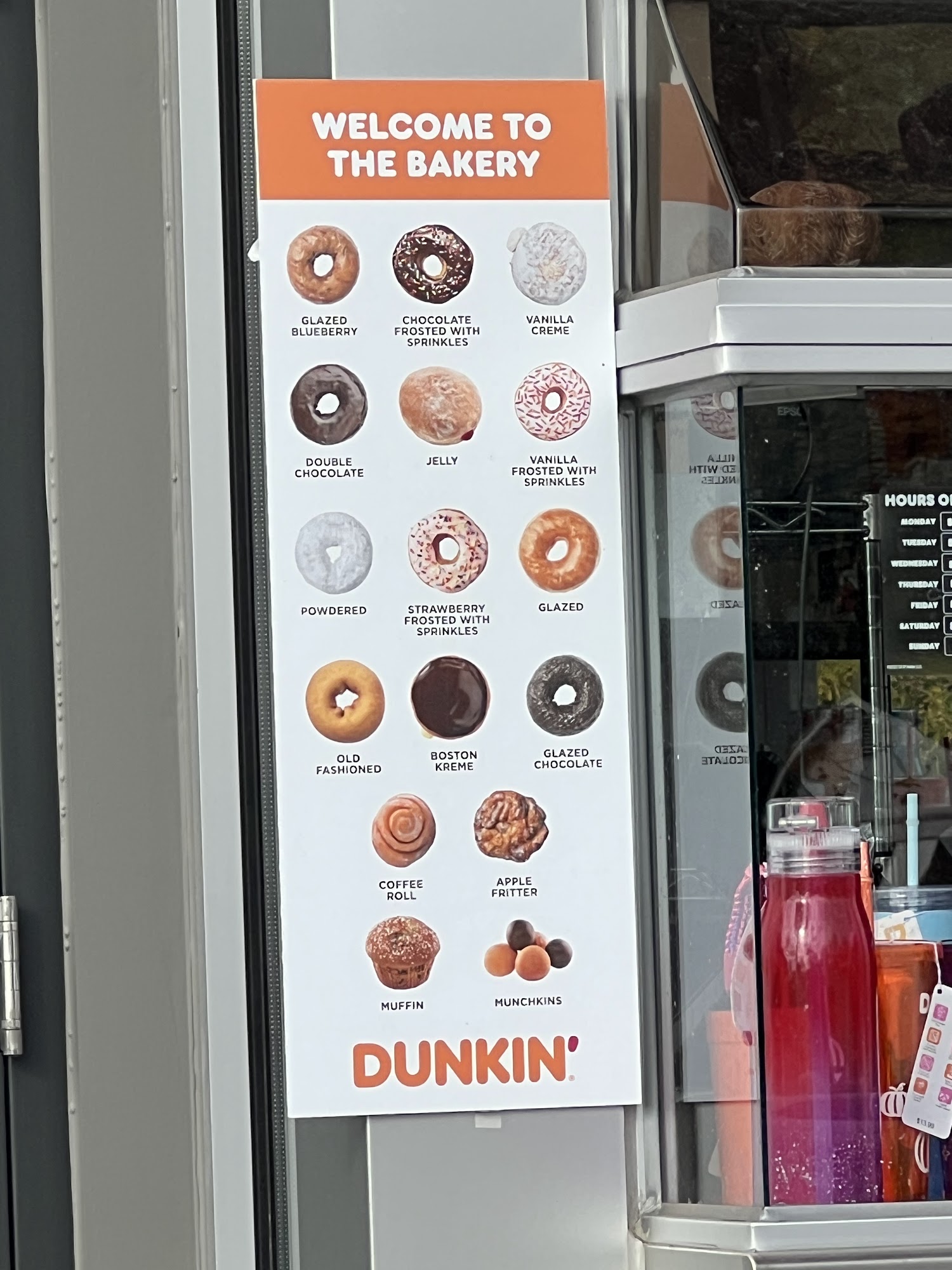 Dunkin' Menu