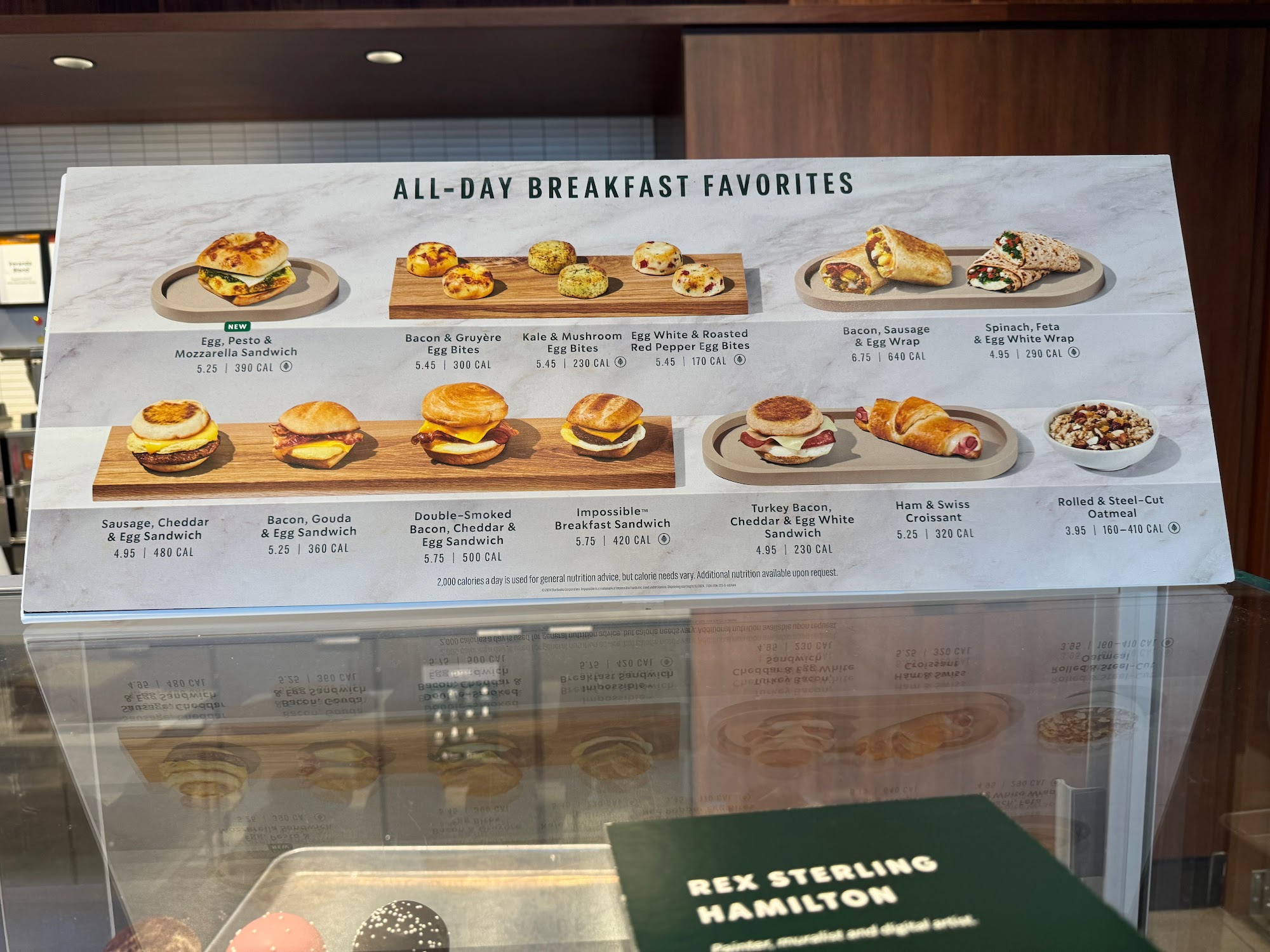 Starbucks Menu