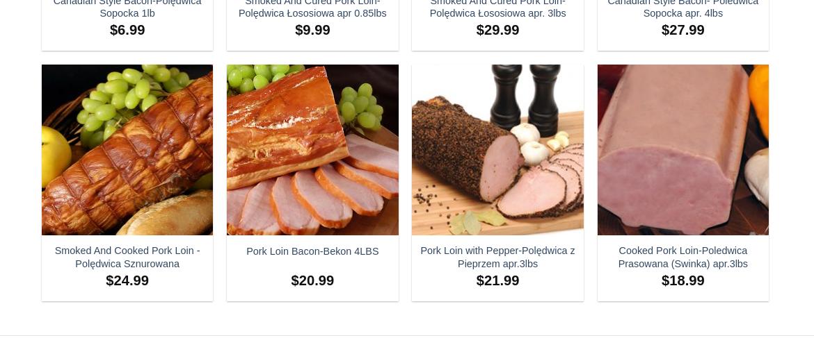 Andy's Meats, Inc Menu