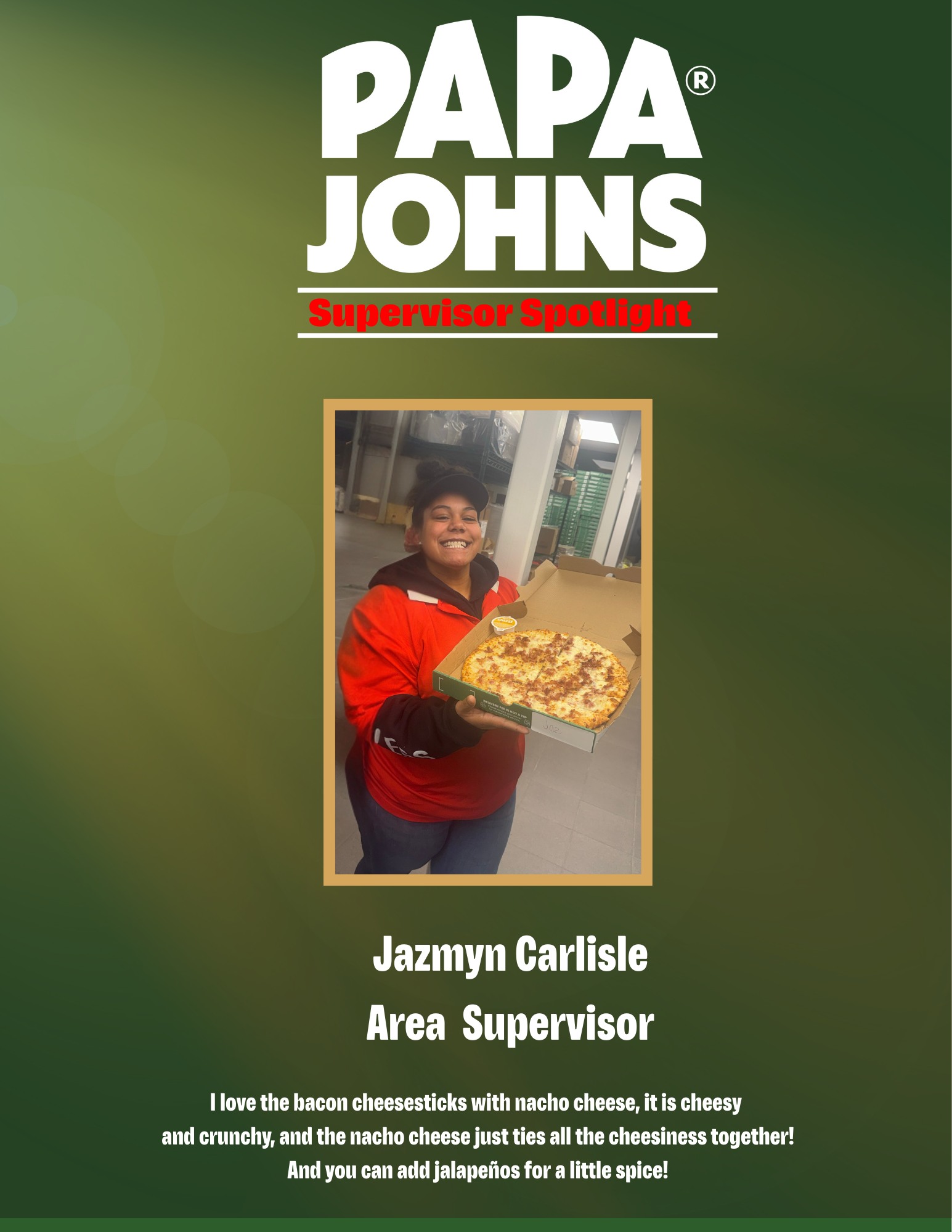 Papa Johns Pizza Menu