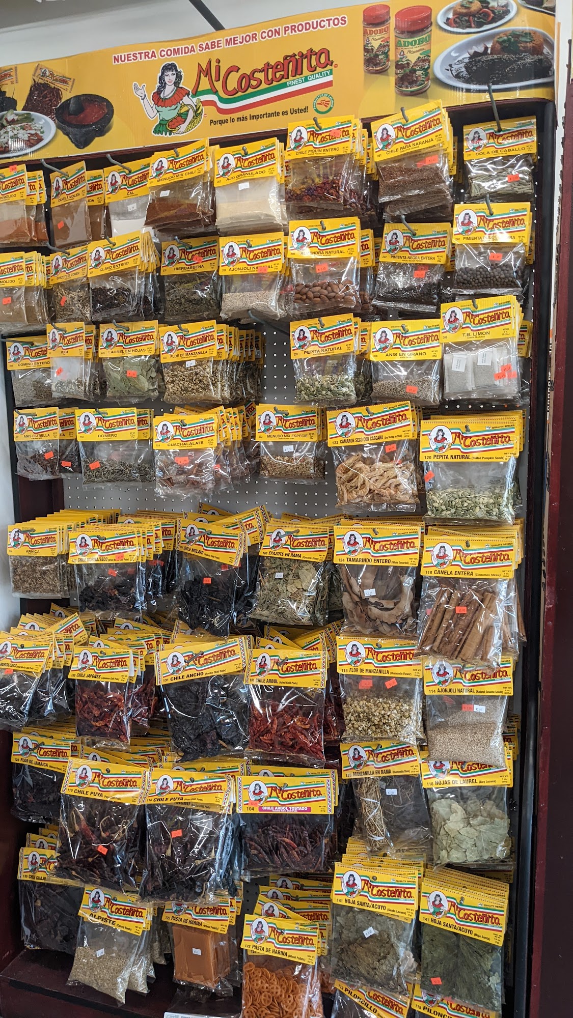 Patricia´s Market Menu