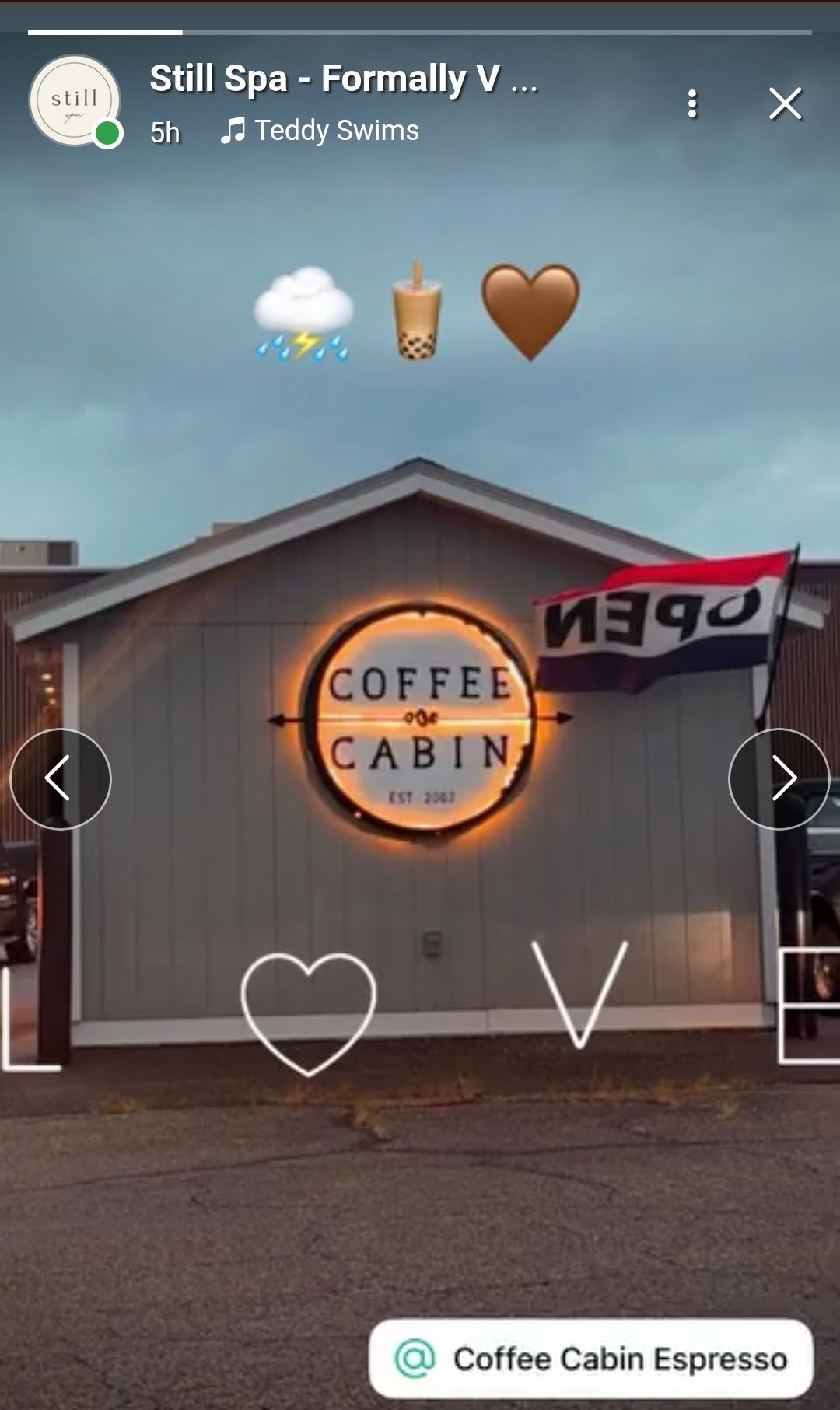 Coffee Cabin Espresso Marshfield