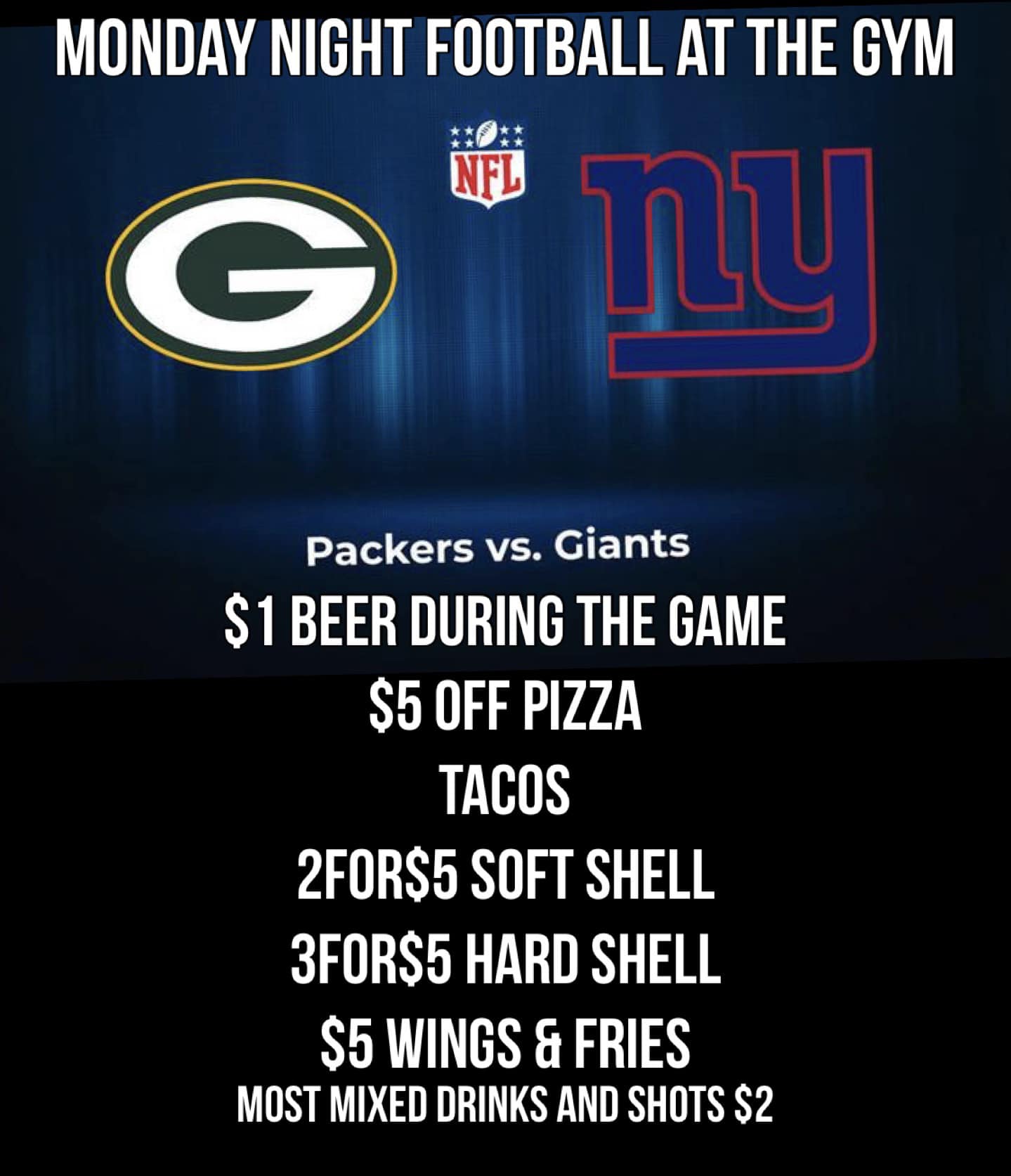 MELROSE GYM (THE) 308 N WASHINGTON - MELROSE , WI Menu