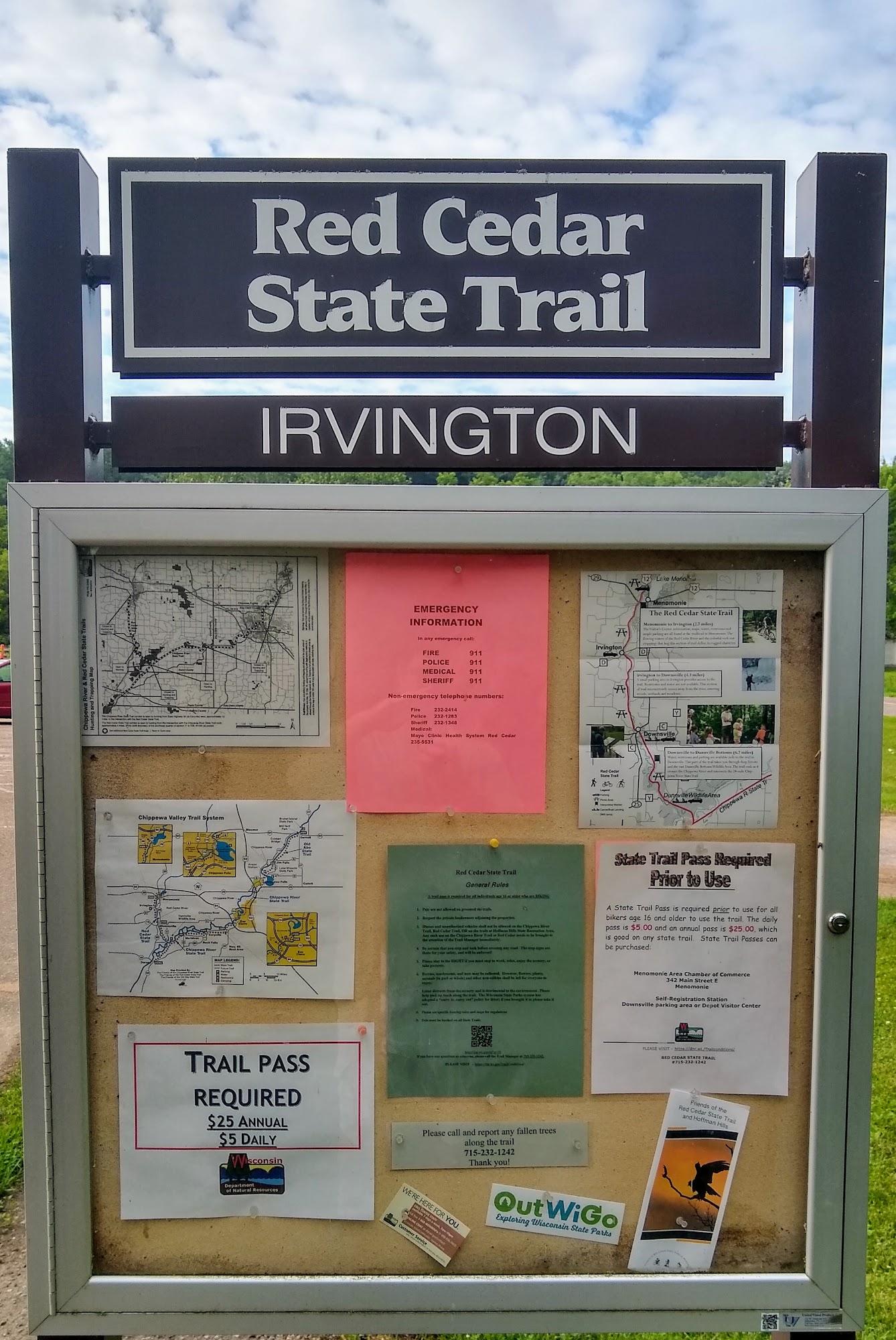 Trail Side Menu