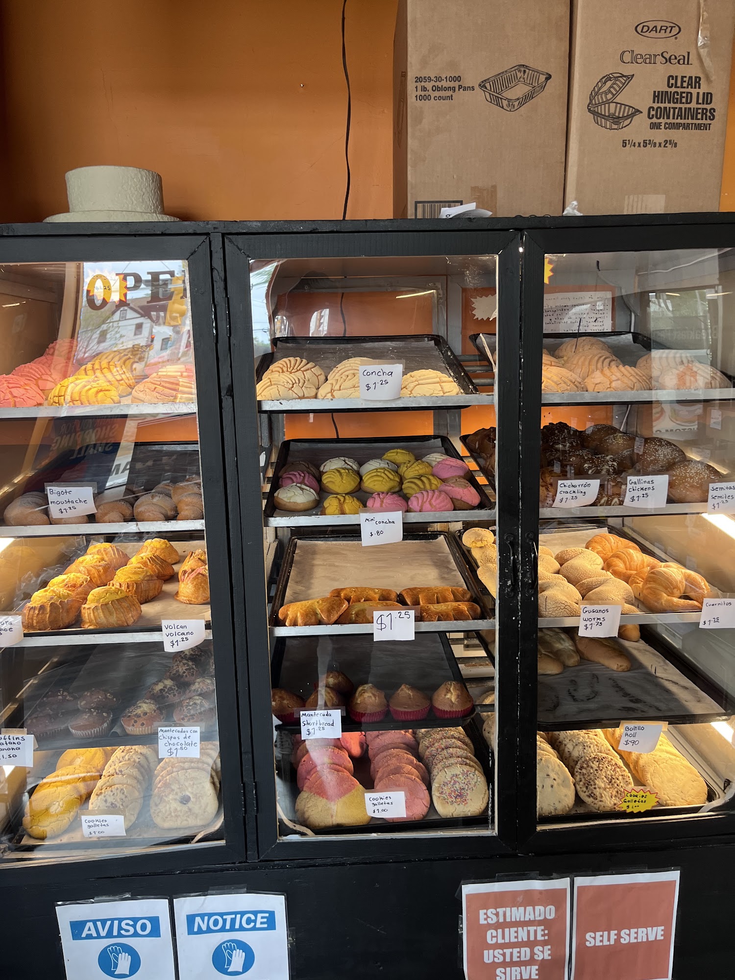 La Nueva Bakery Menu