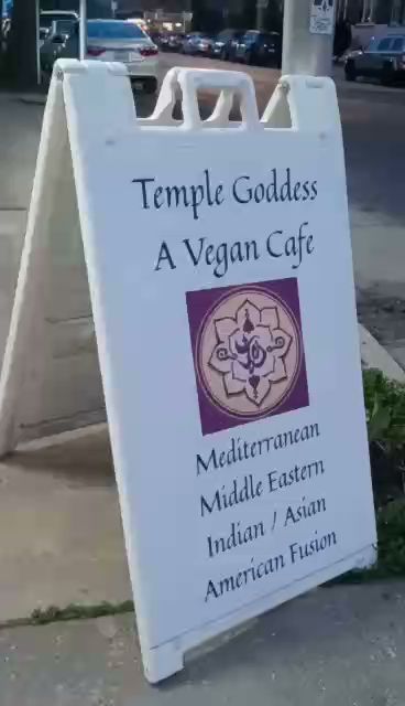 Temple Goddess Menu