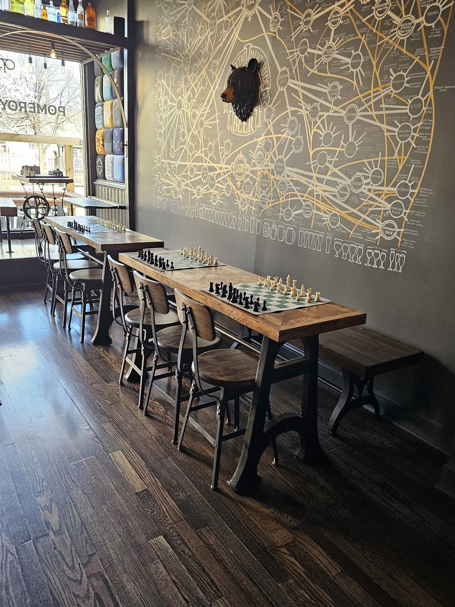 Draft & Vessel’s Pomeroy Menu