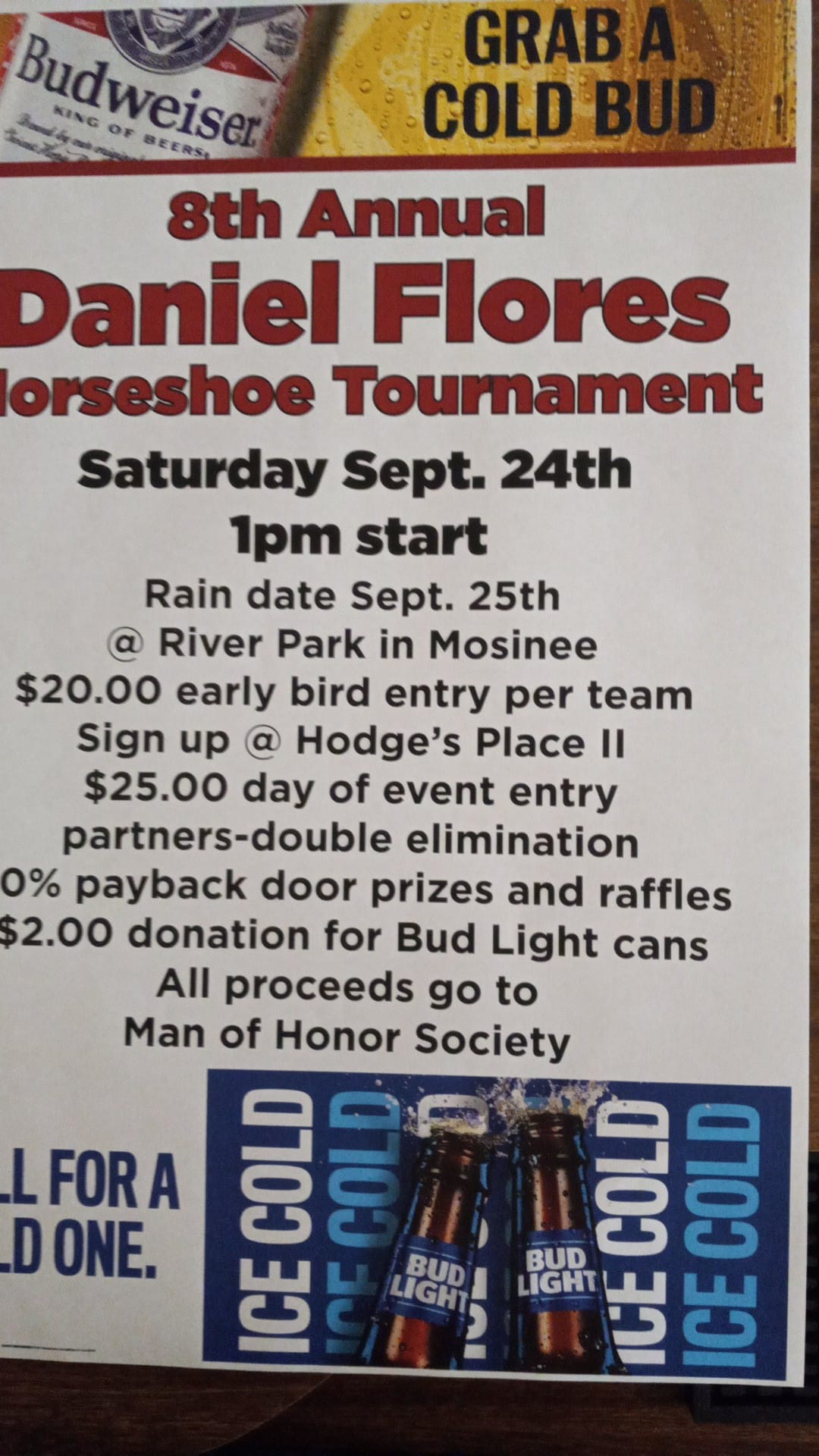 Hodge’s Place II Menu