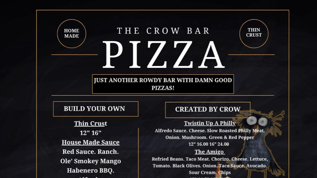The CrowBar Menu