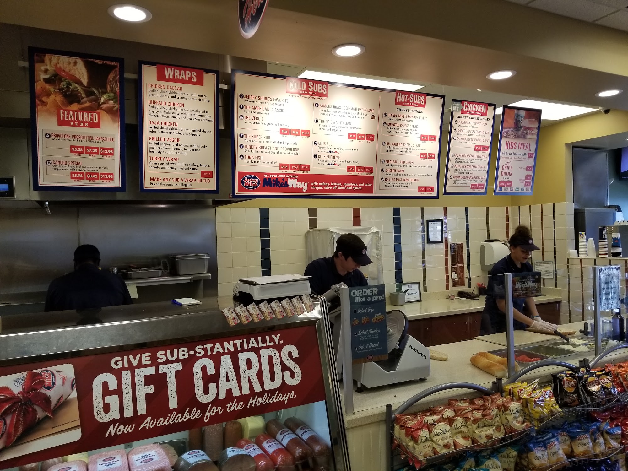 Jersey Mike's Subs Menu