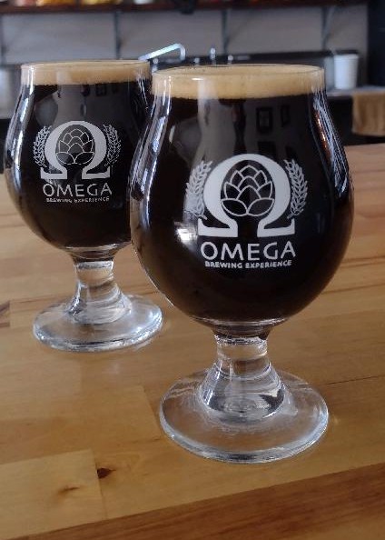Omega Brewing Experience Menu