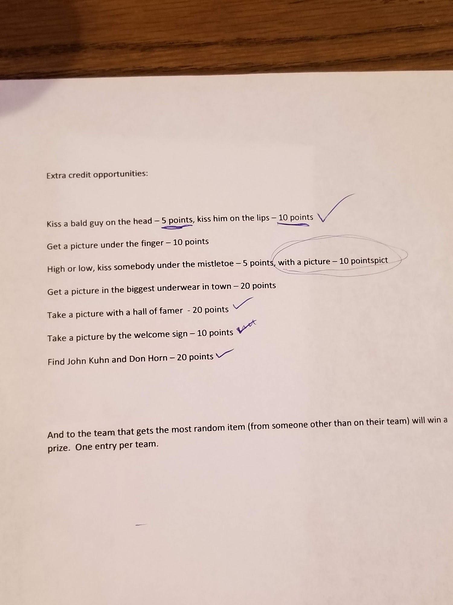 New Spit and Whistle Menu