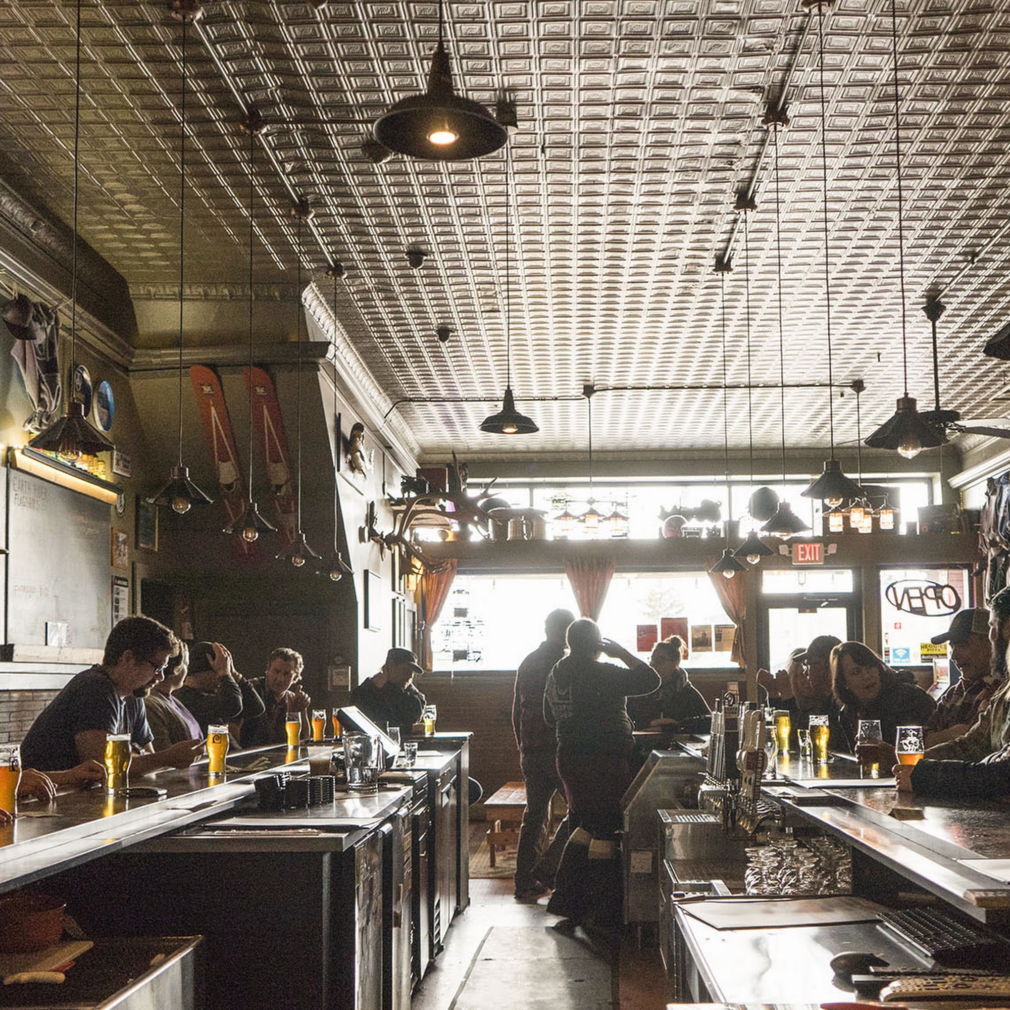 Cedar Lounge Earth Rider Brewery taproom Superior