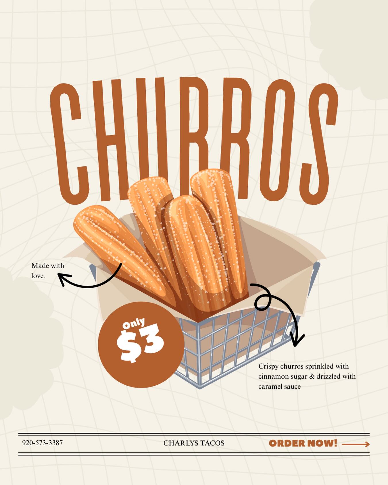 Charly’s tacos Menu