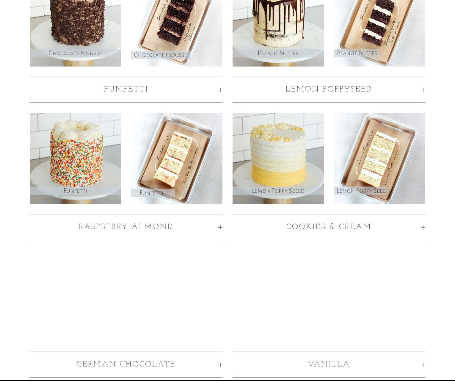 Black Twig Bakery Menu