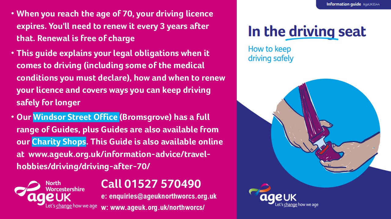 Age UK Bromsgrove, Redditch & Wyre Forest