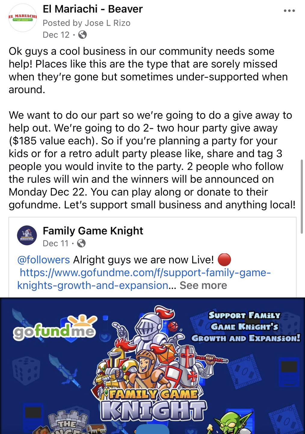 Photo credit: facebook