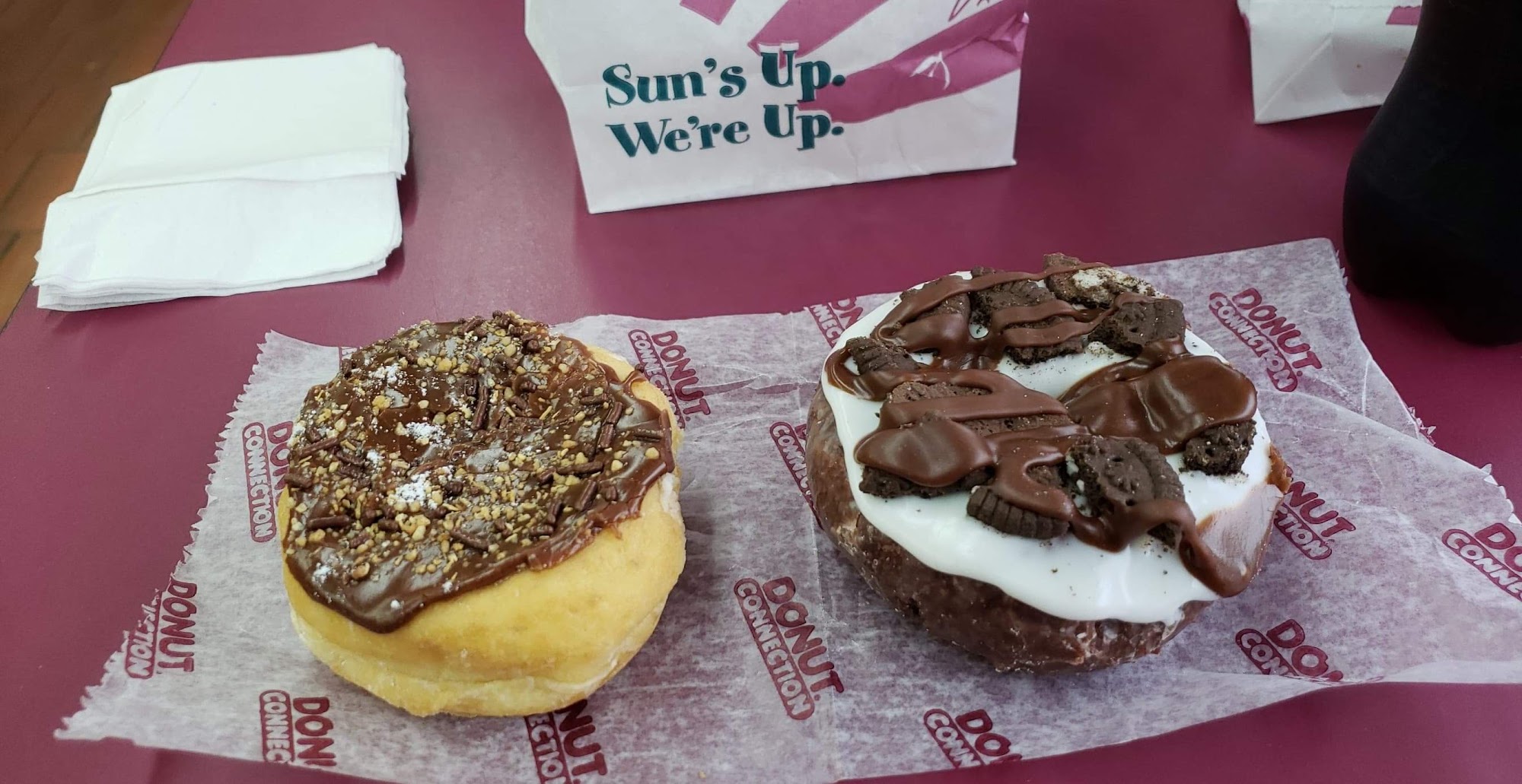 Donut Connection Menu