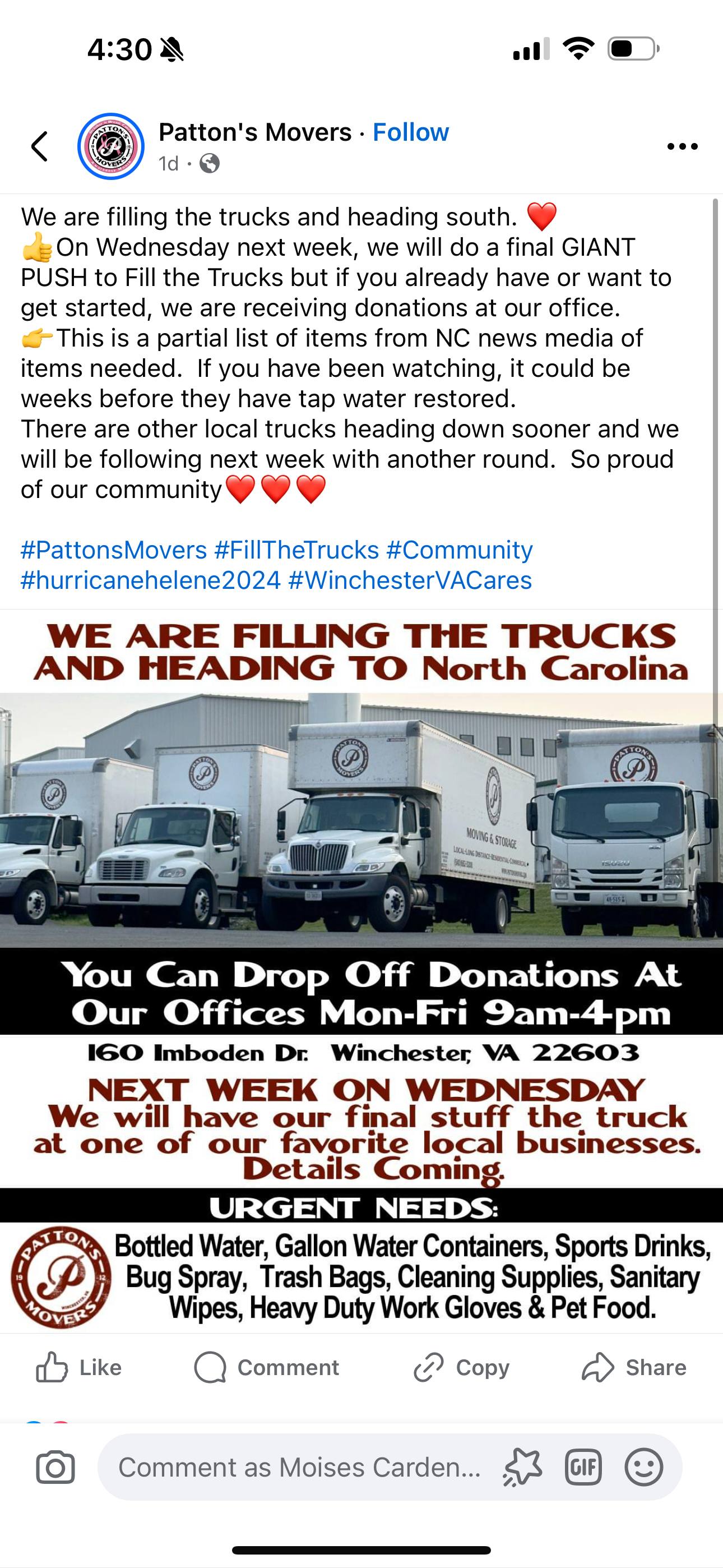 Photo credit: facebook