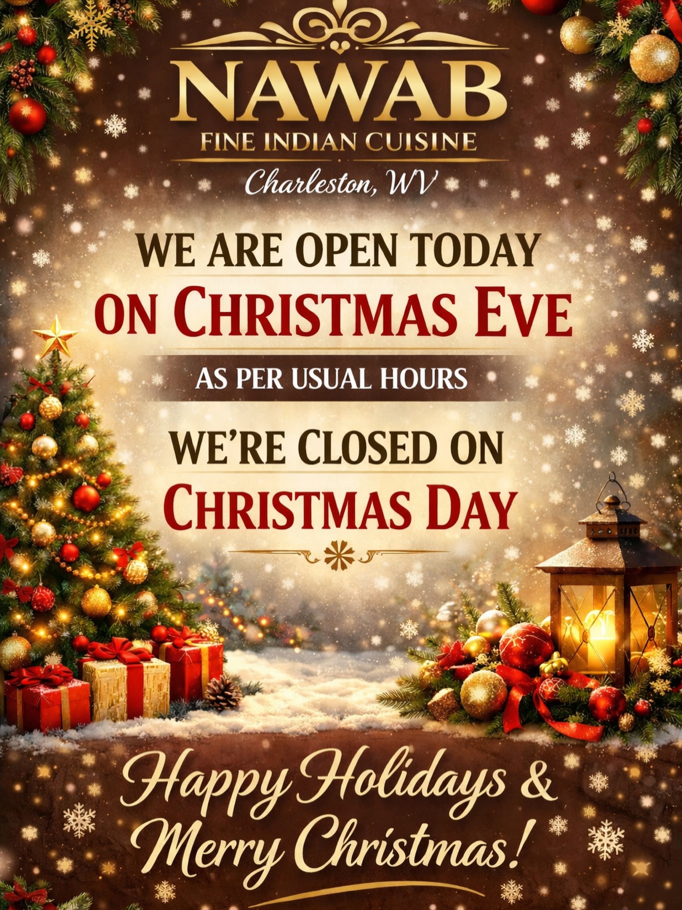 Nawab Fine Indian Cuisine Charleston