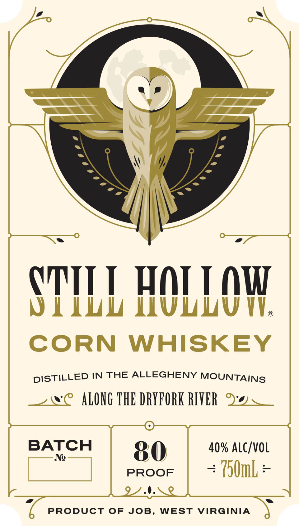 Still Hollow Spirits Menu