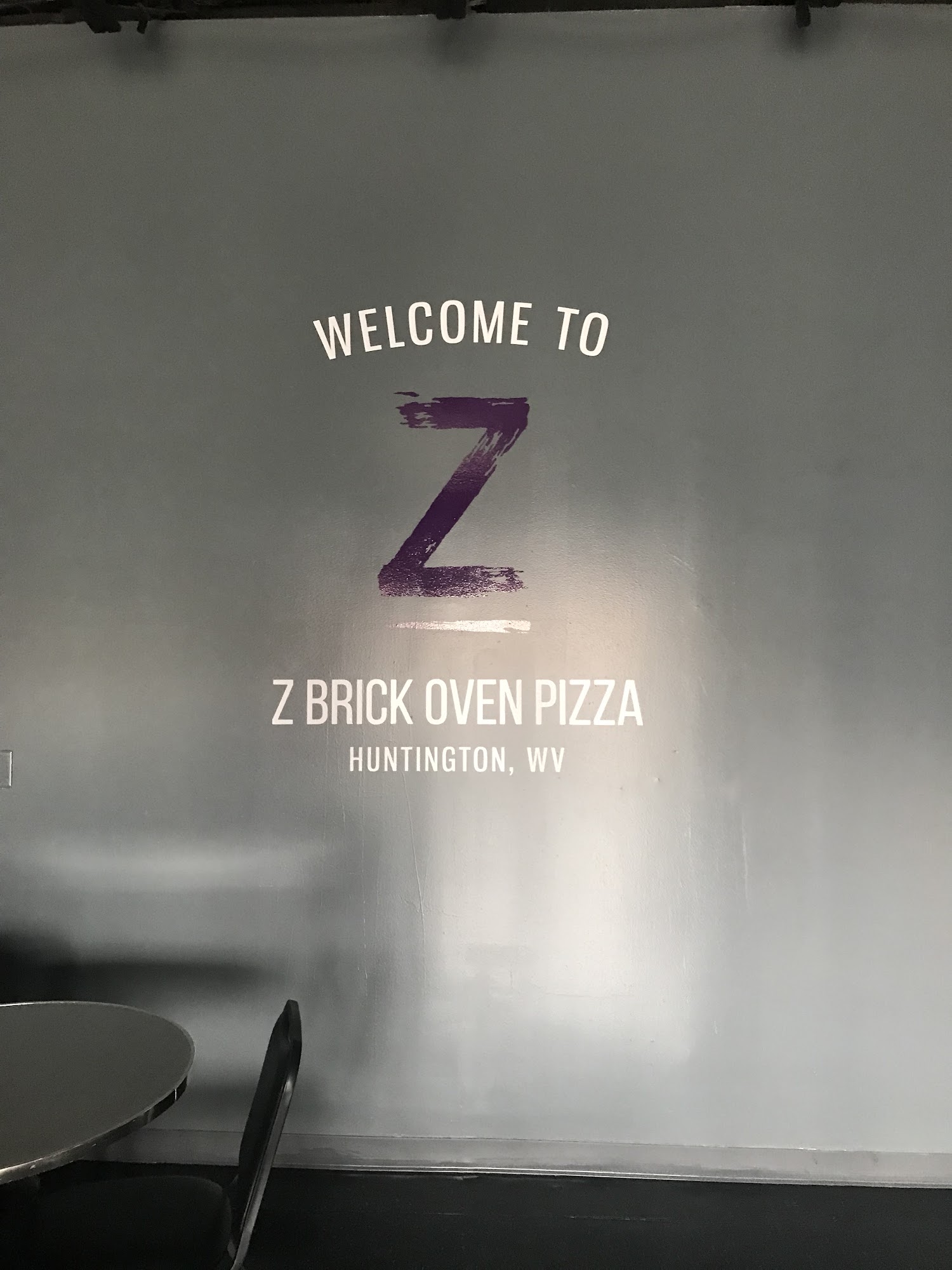 Z Brick Oven Pizza Menu